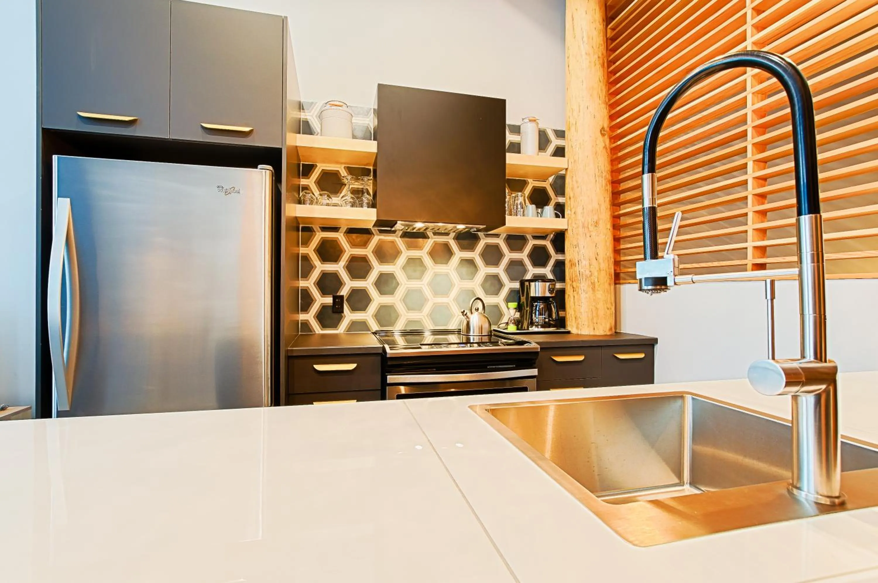Kitchen or kitchenette in Les Lofts Champlain - Par Les Lofts Vieux-Québec