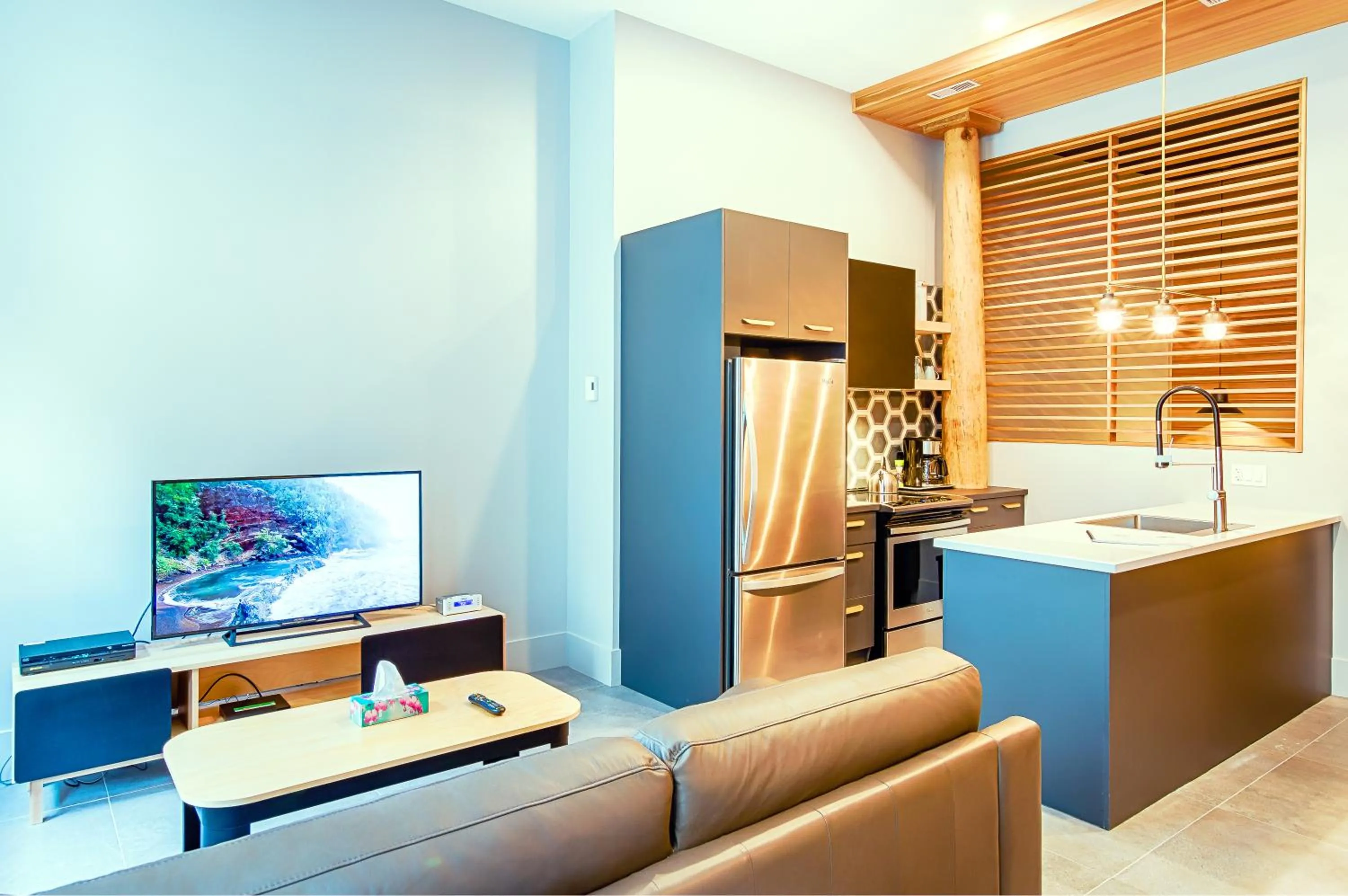 TV and multimedia in Les Lofts Champlain - Par Les Lofts Vieux-Québec