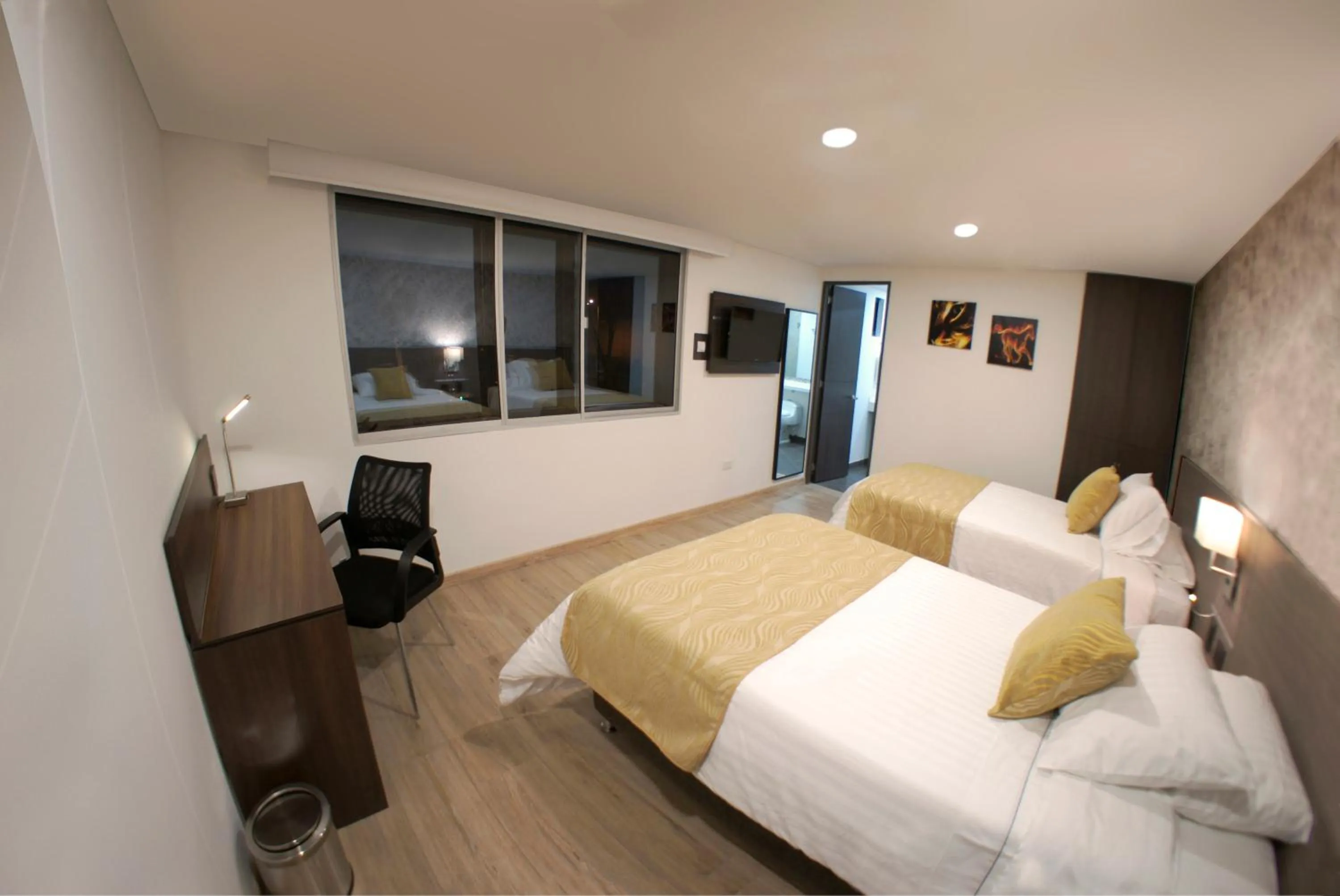 Bed in SM Grand Hotel