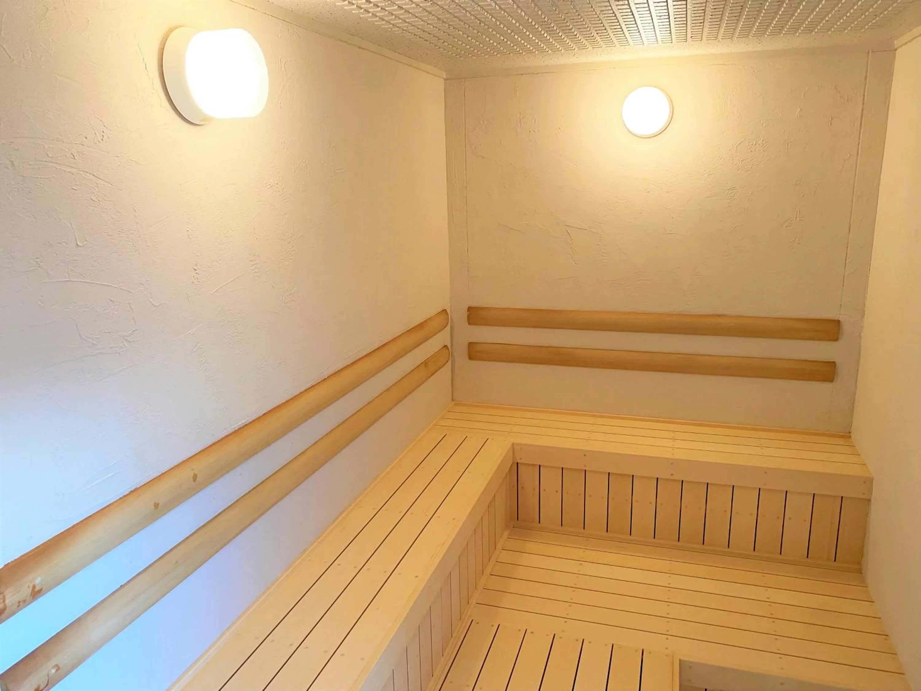 Sauna in Tokachi Nauman Onsen Hotel arco