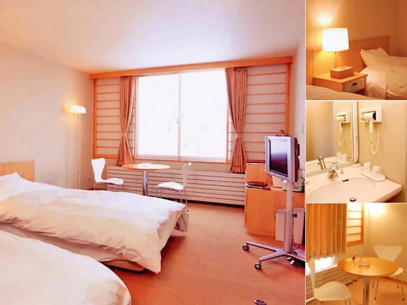 Photo of the whole room, Bed in Tokachi Nauman Onsen Hotel arco