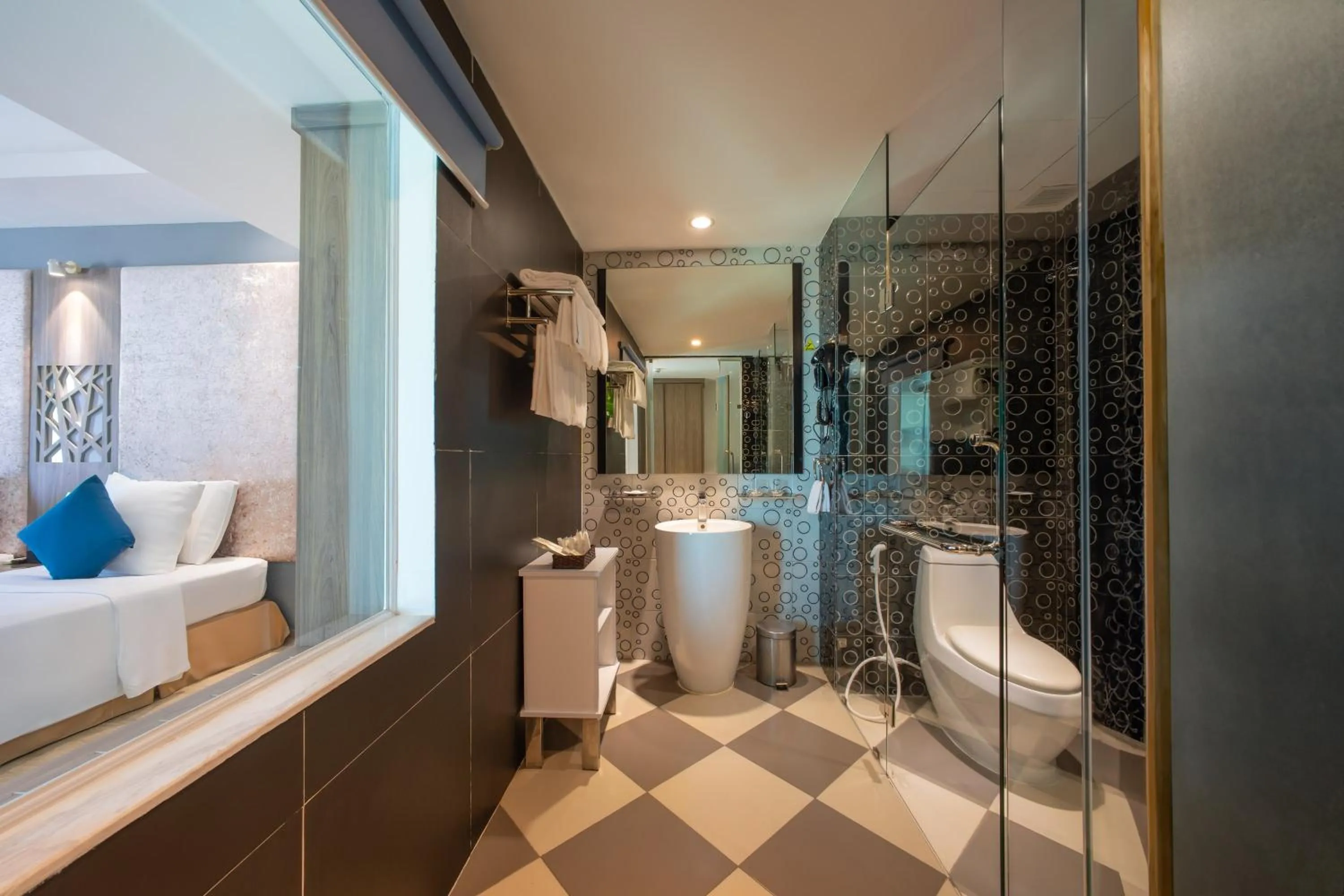 Bathroom in Swandor Cam Ranh Resort-Ultra All Inclusive