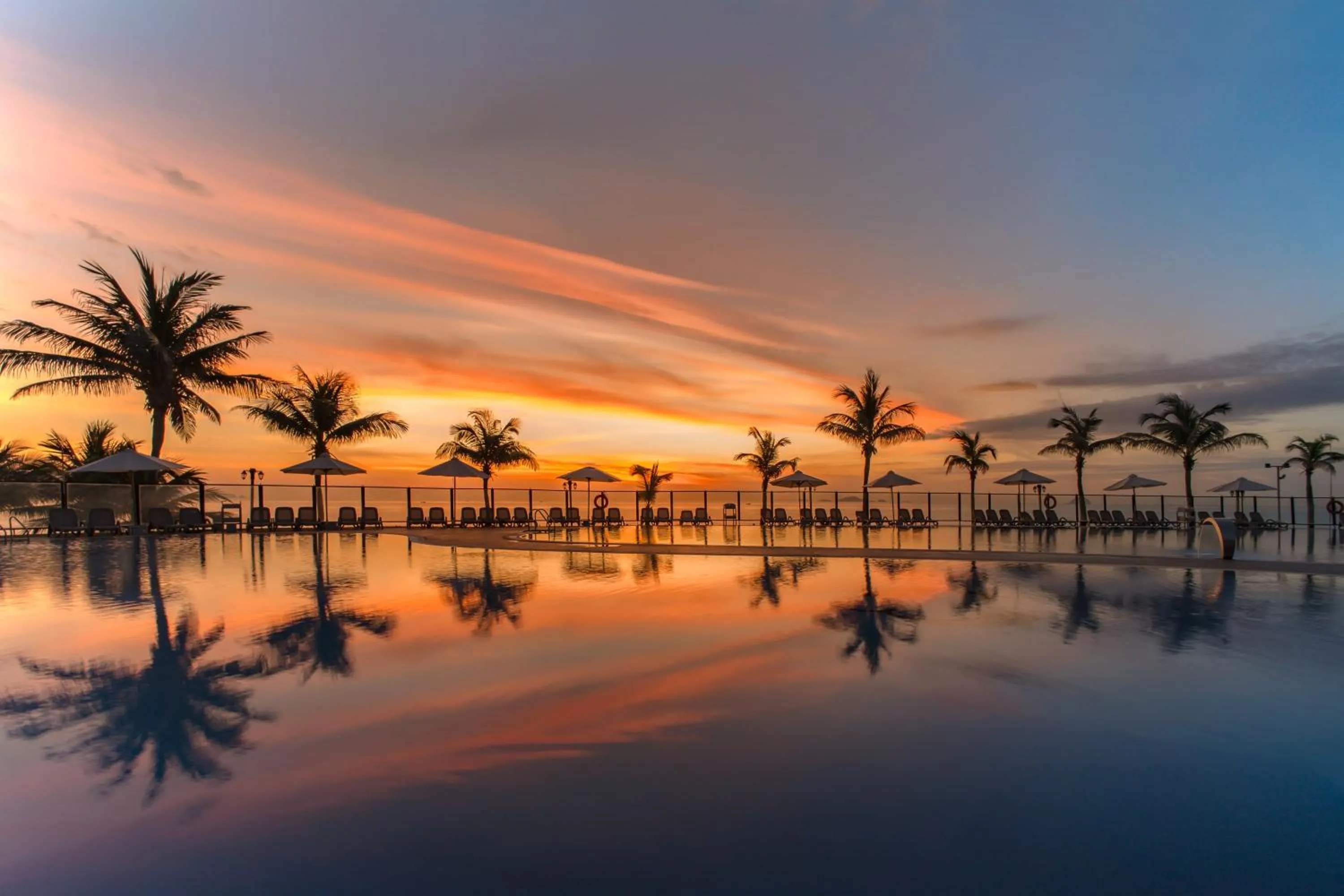 Swimming pool in Swandor Cam Ranh Resort-Ultra All Inclusive