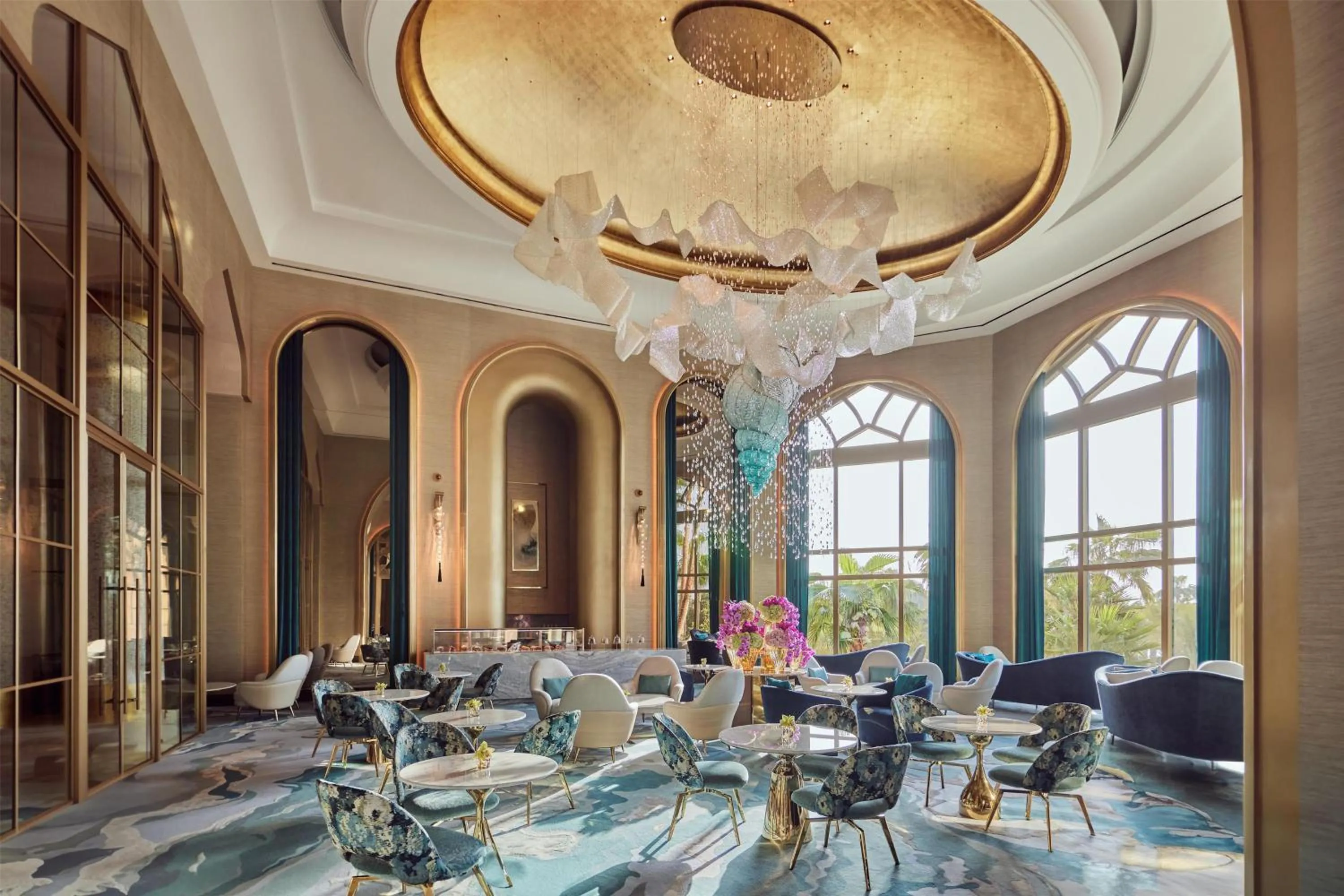 Lobby or reception in Atlantis, The Palm