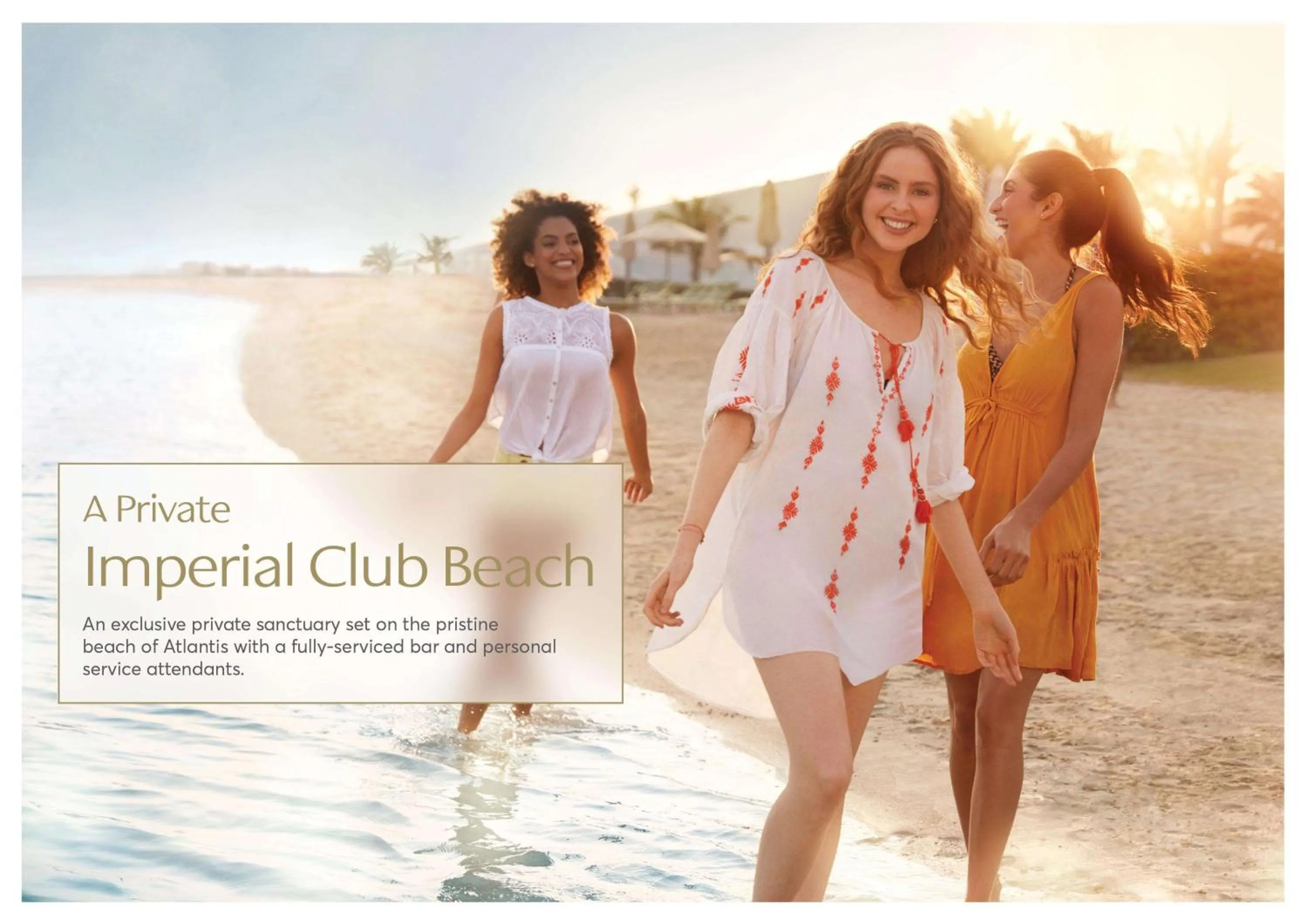 Beach in Atlantis, The Palm