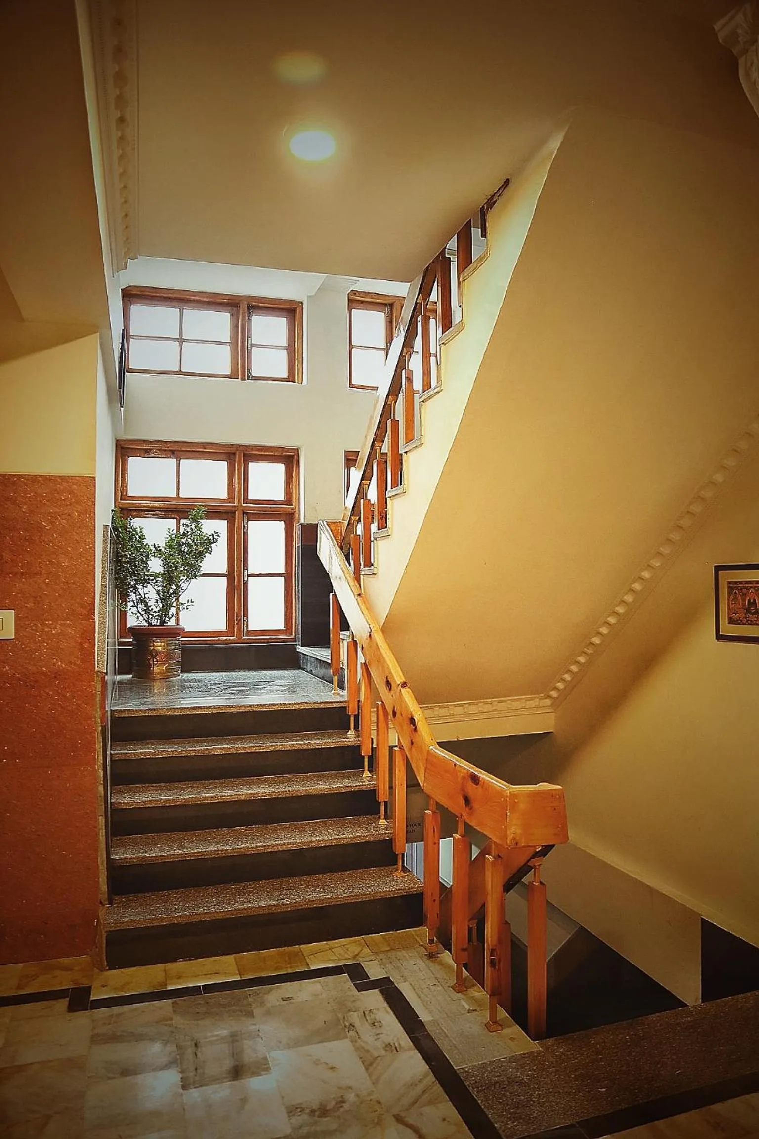 Floor plan in Hotel Snow View Manali