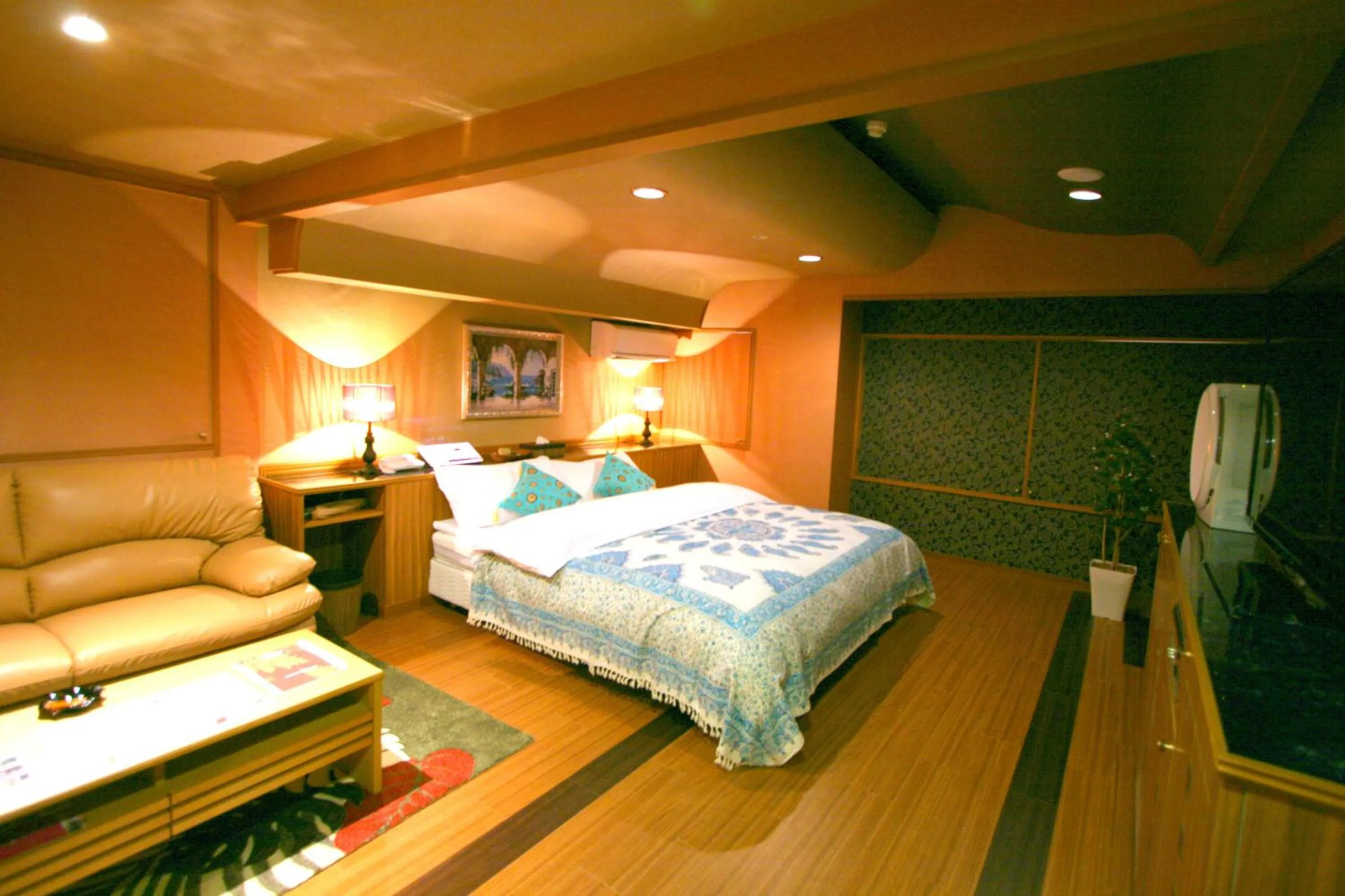 Bedroom, Bed in AURA Resort Iga (Adult Only)