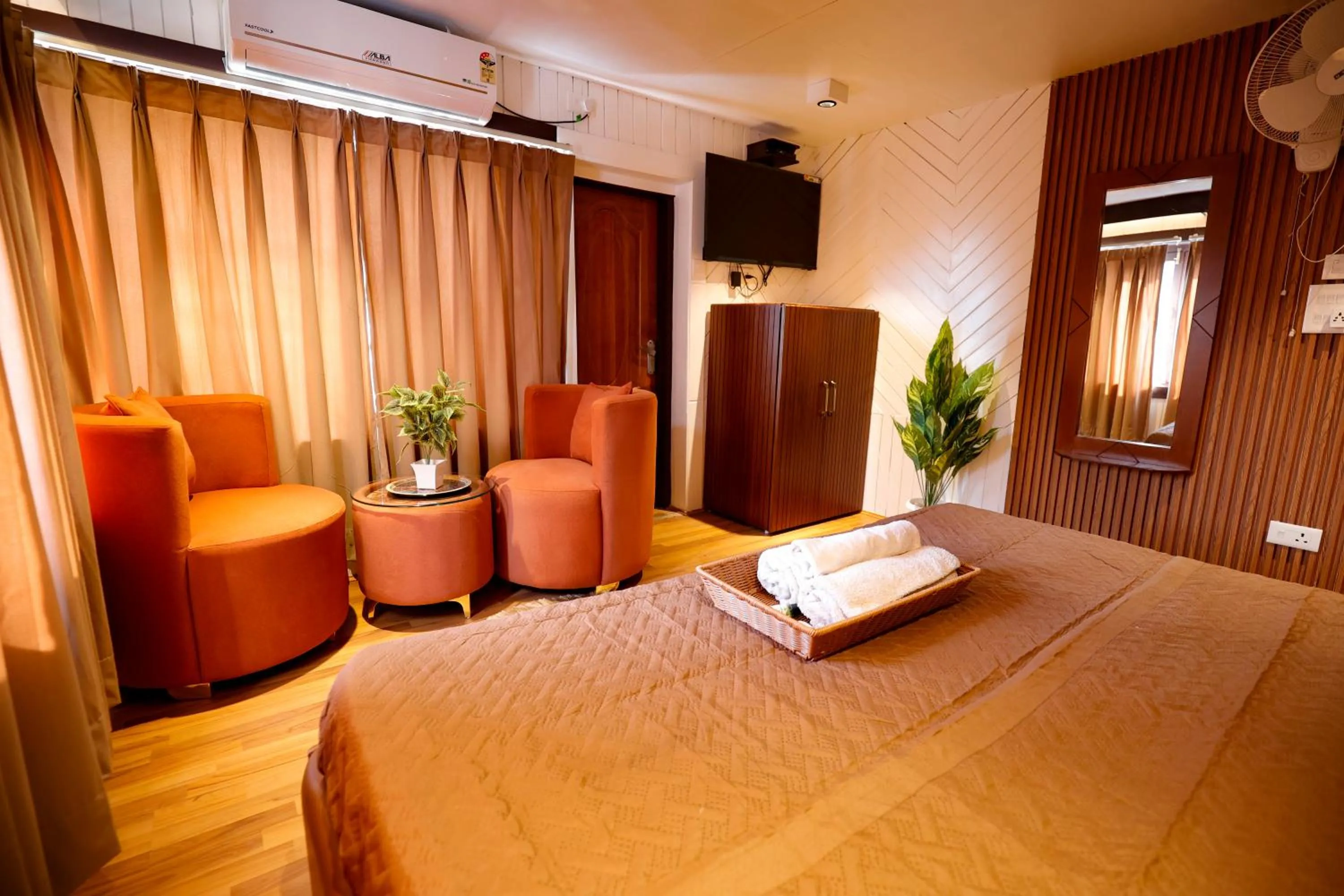 Bed in Walisons Peace Resort