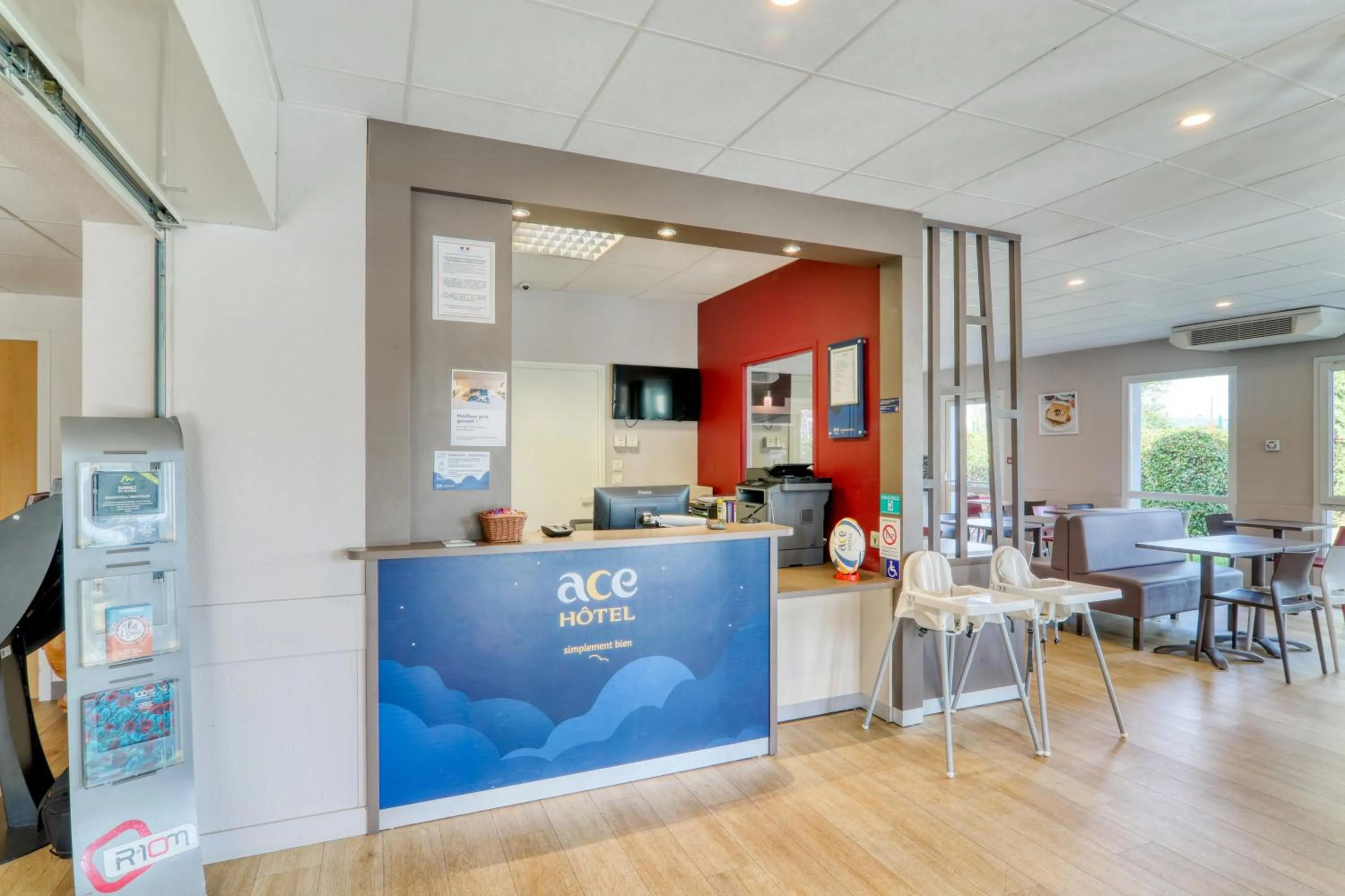 Lobby or reception in Ace Hotel Riom