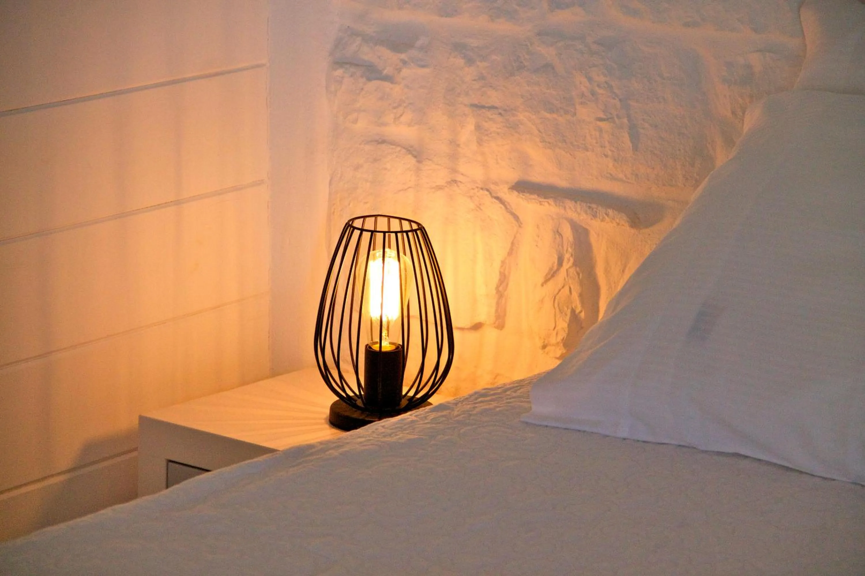 Decorative detail, Bed in Nomads House