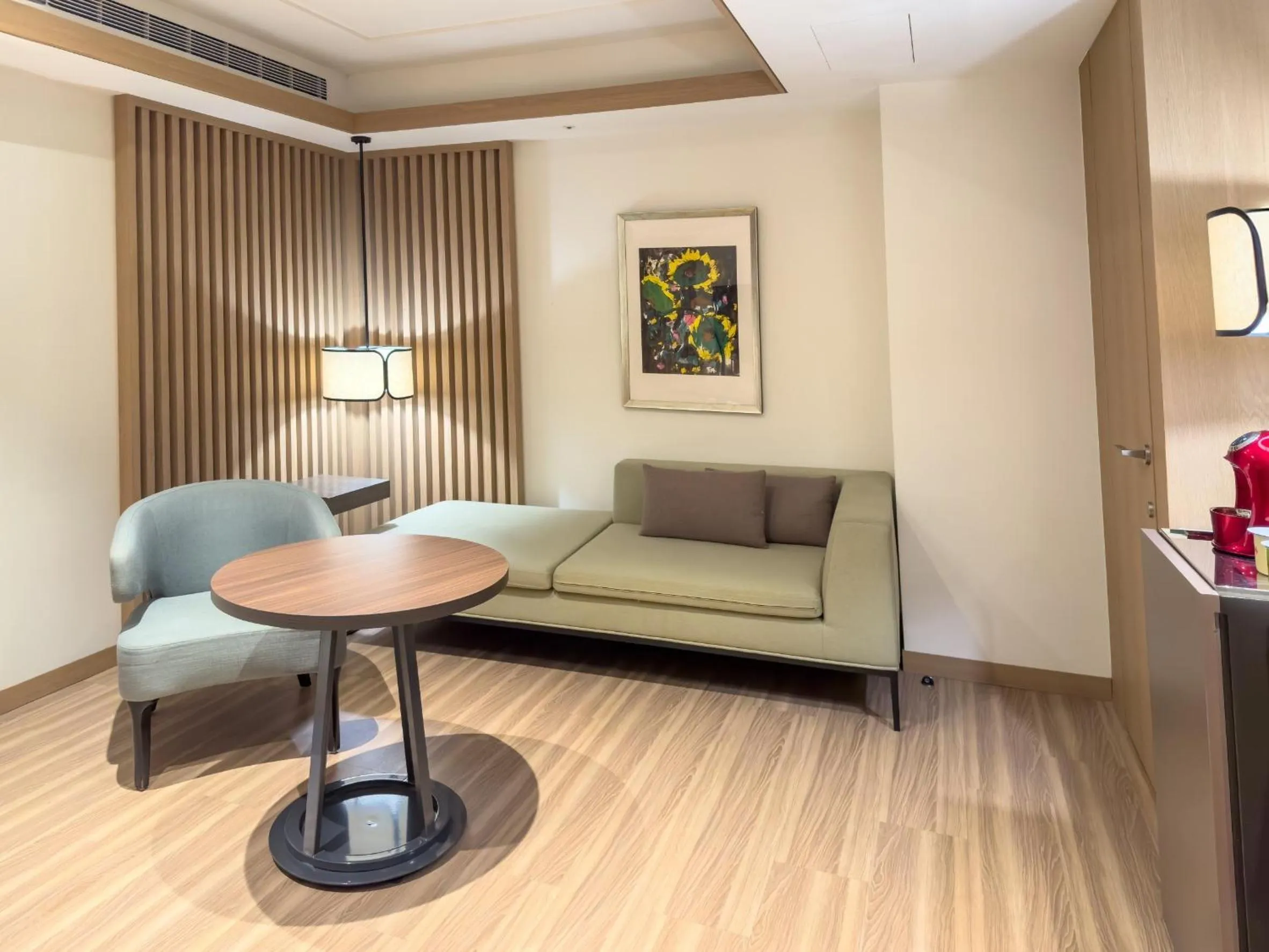 Living room in Caesar Metro Taipei