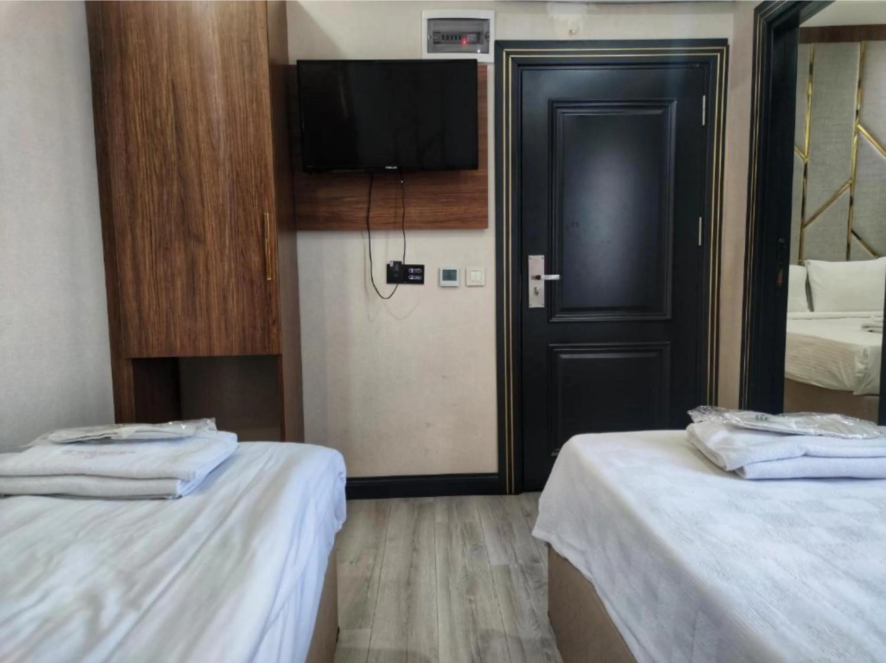 Bed in The Golden Pera's Hotel & Spa