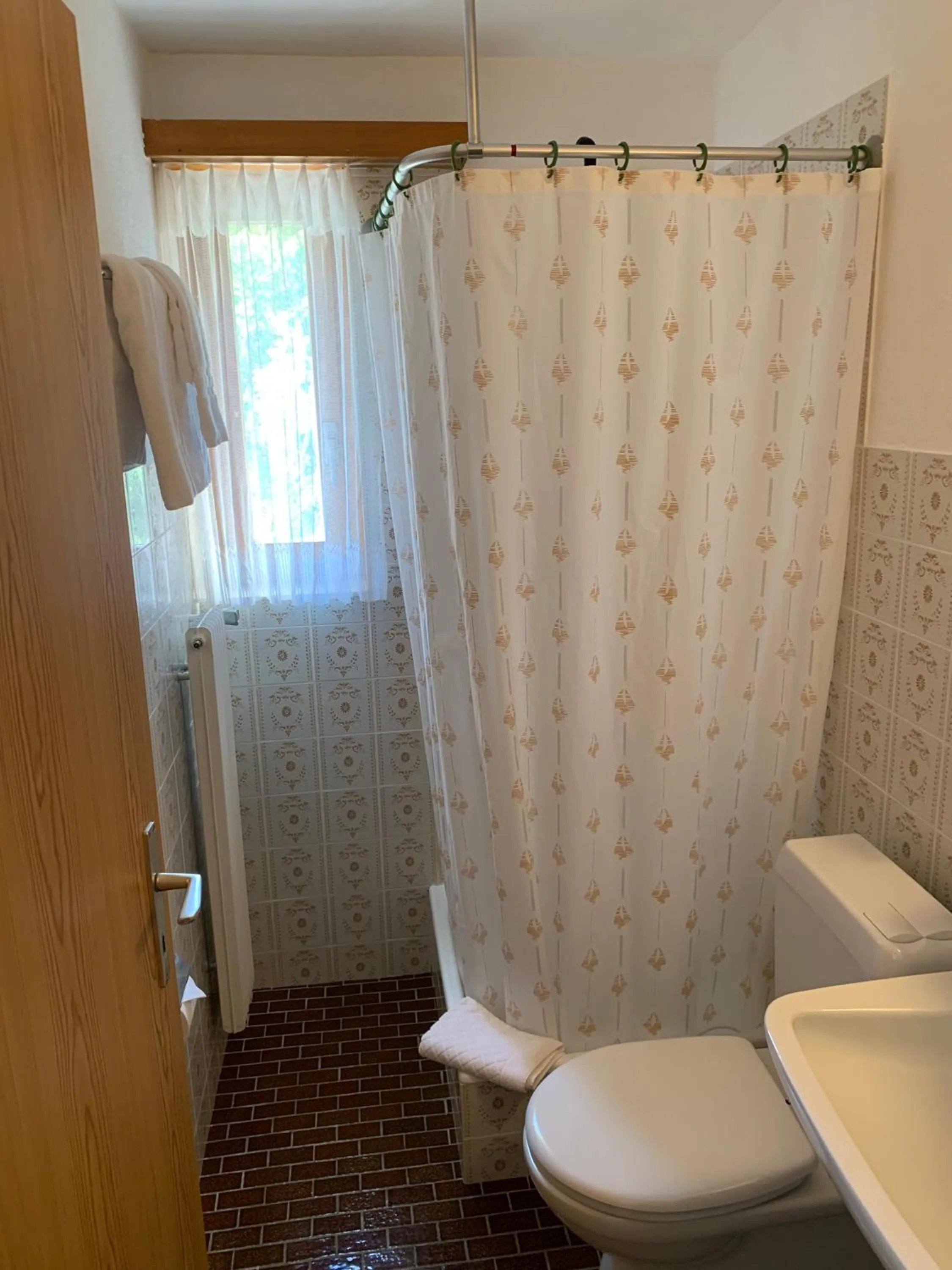 Toilet in Hotel Adler