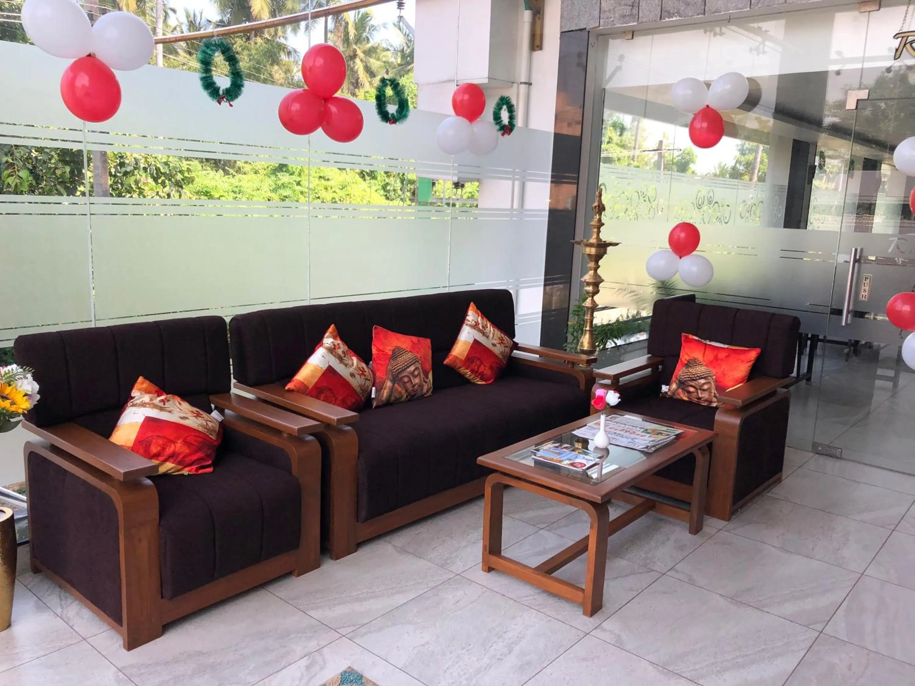 Lobby or reception in White Pearl Residency
