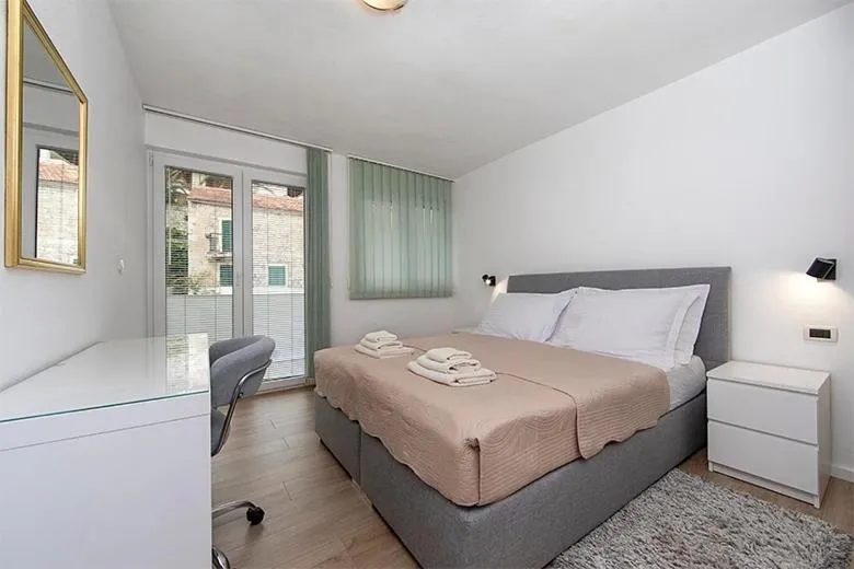Bedroom, Bed in Apartments Villa Mili