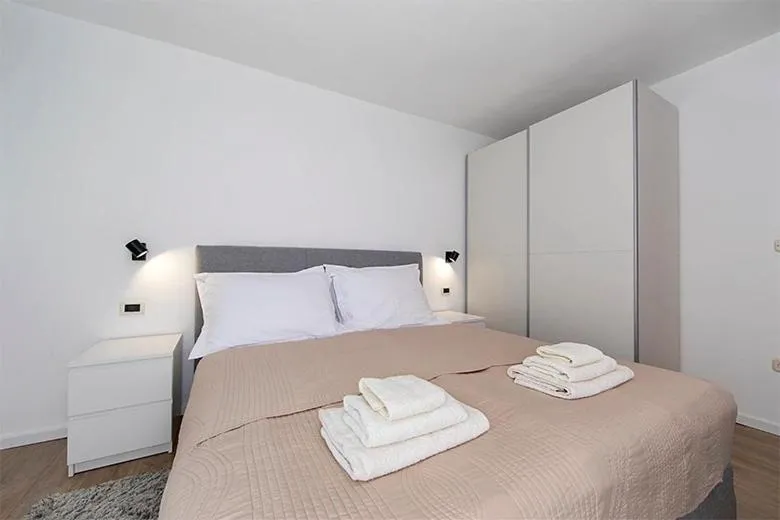 Bedroom, Bed in Apartments Villa Mili