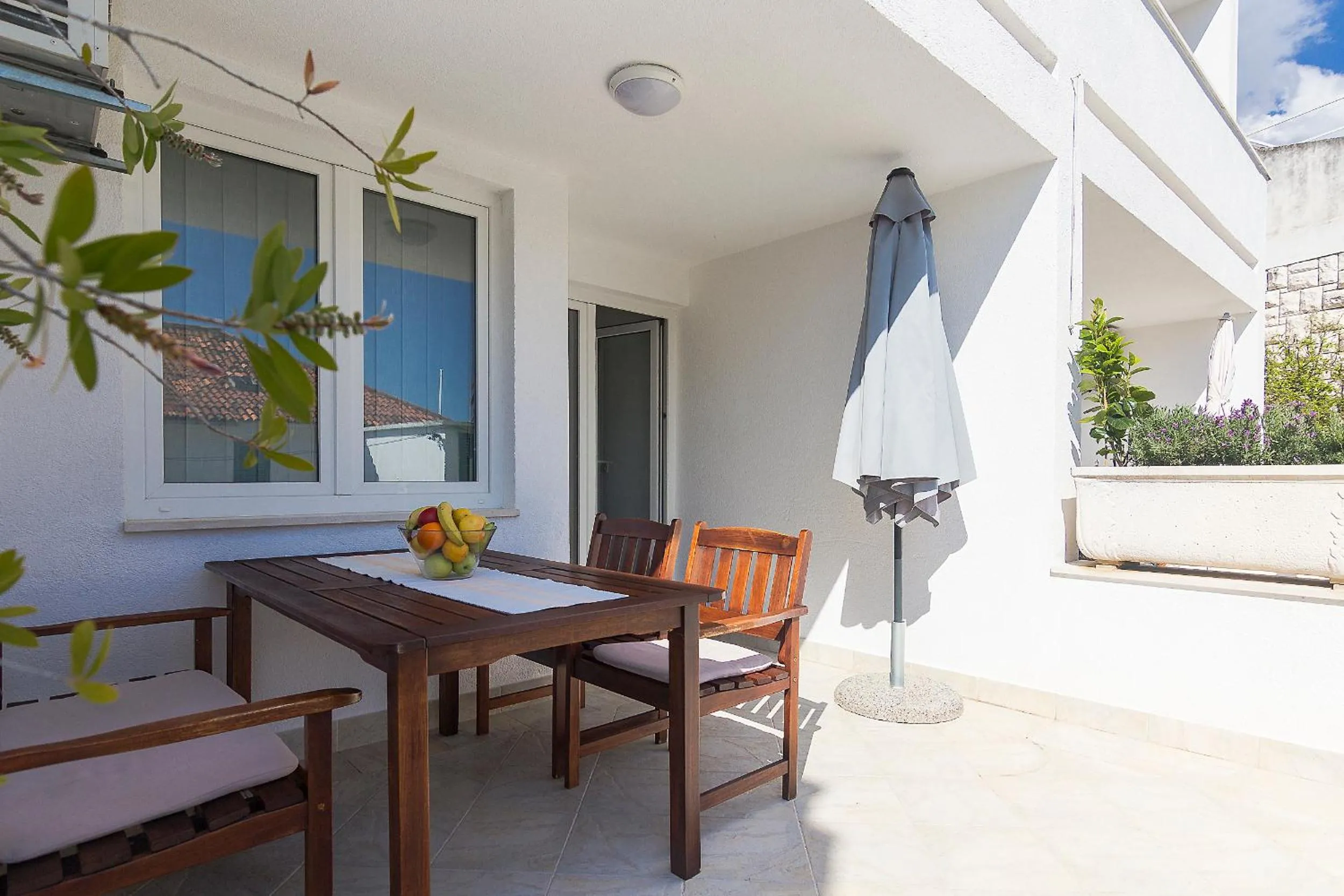 Balcony/Terrace in Apartments Villa Mili