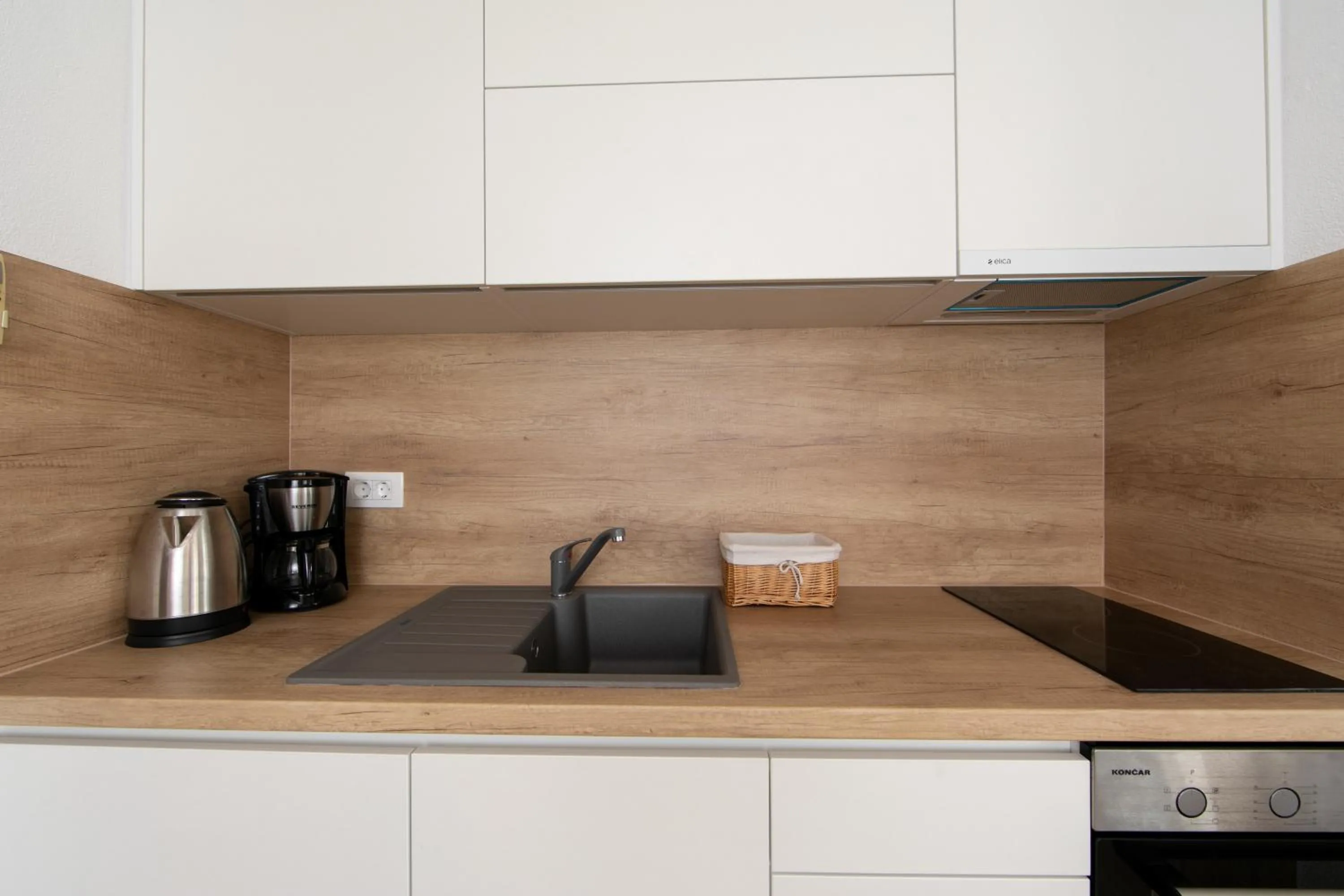 Kitchen or kitchenette in Apartments Villa Mili