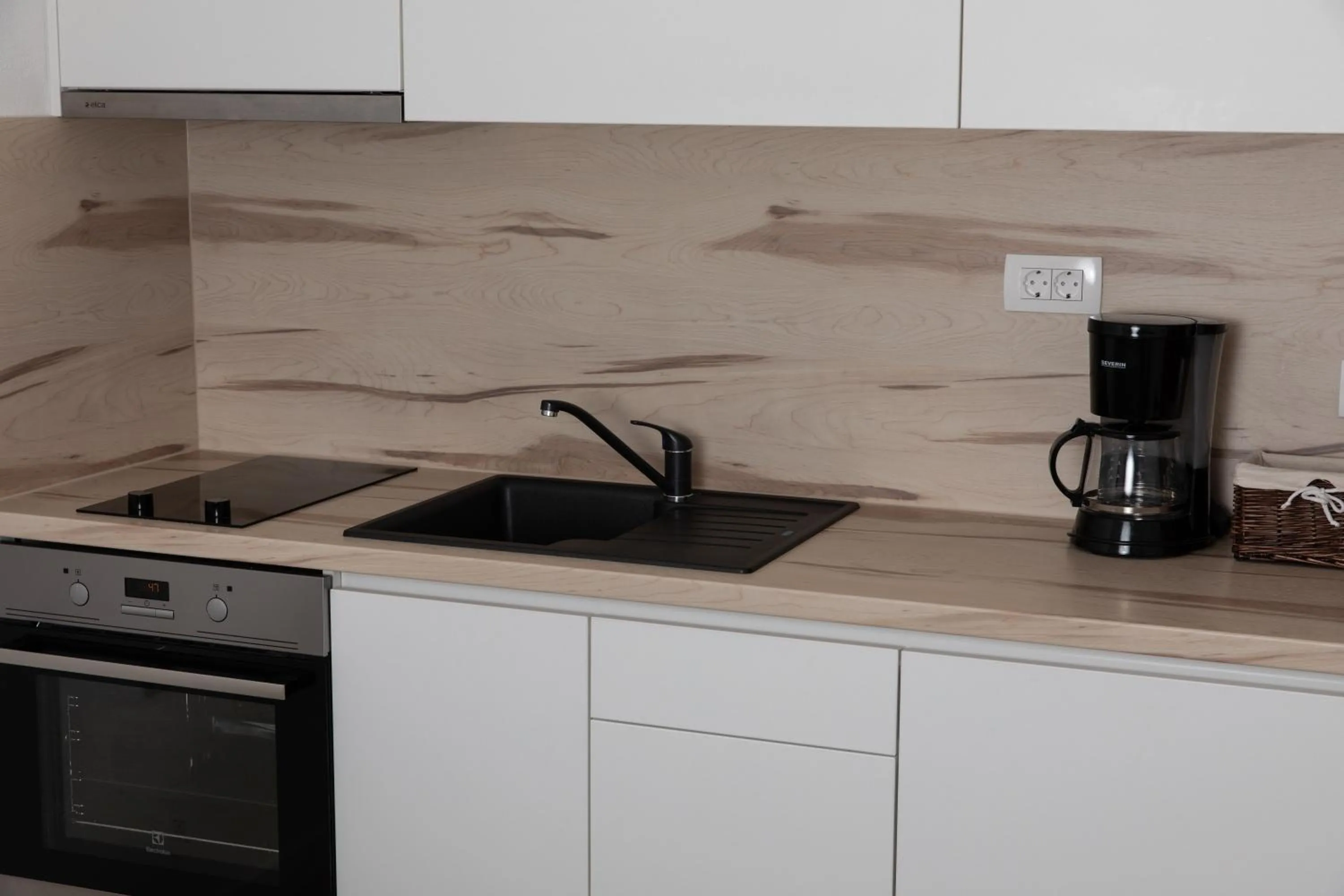 Kitchen or kitchenette in Apartments Villa Mili