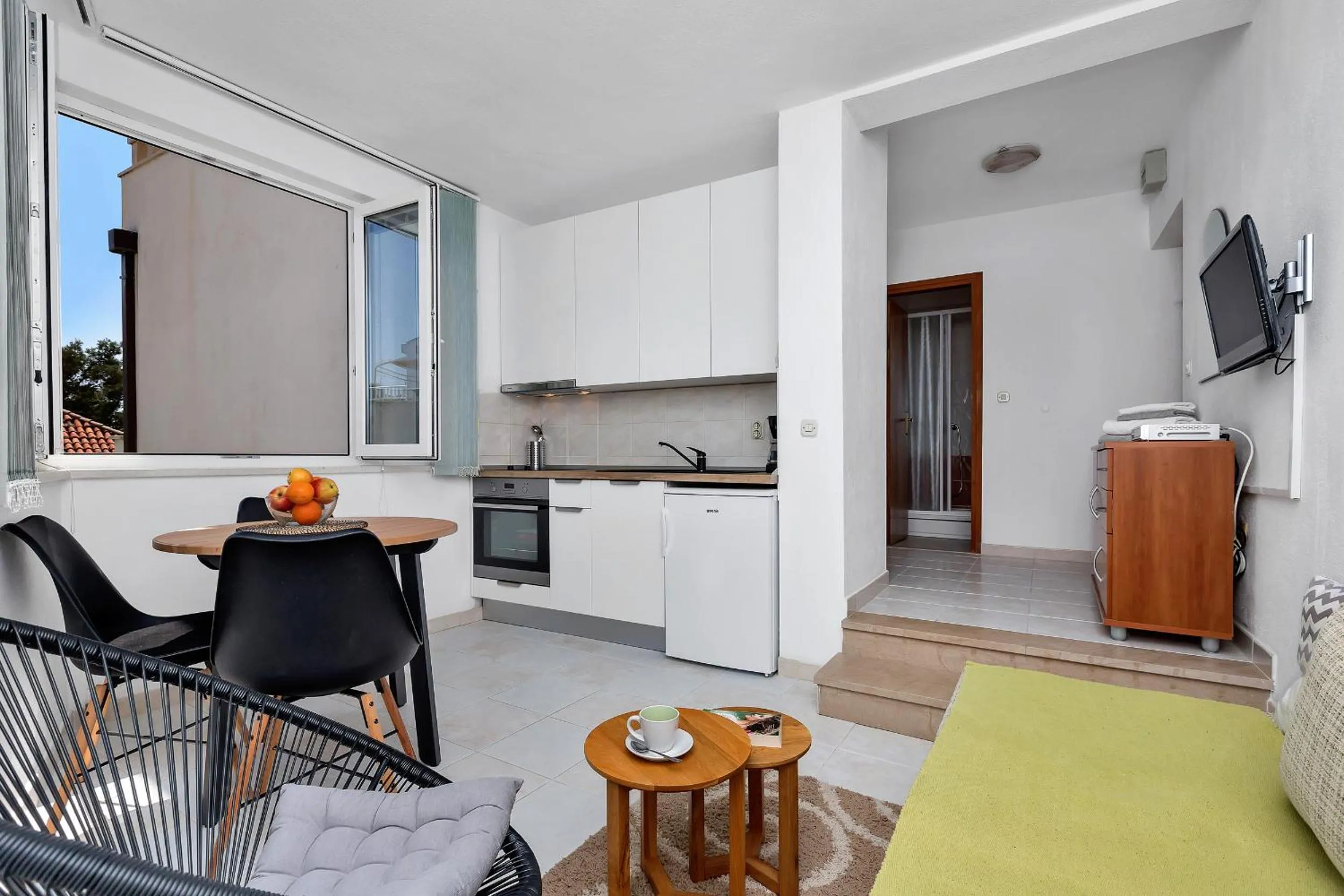 Kitchen or kitchenette in Apartments Villa Mili