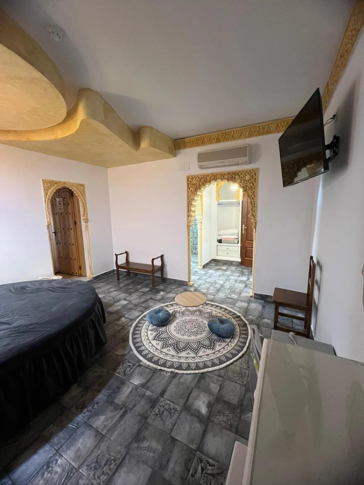 Bed in Hotel Restaurante Dama de Baza