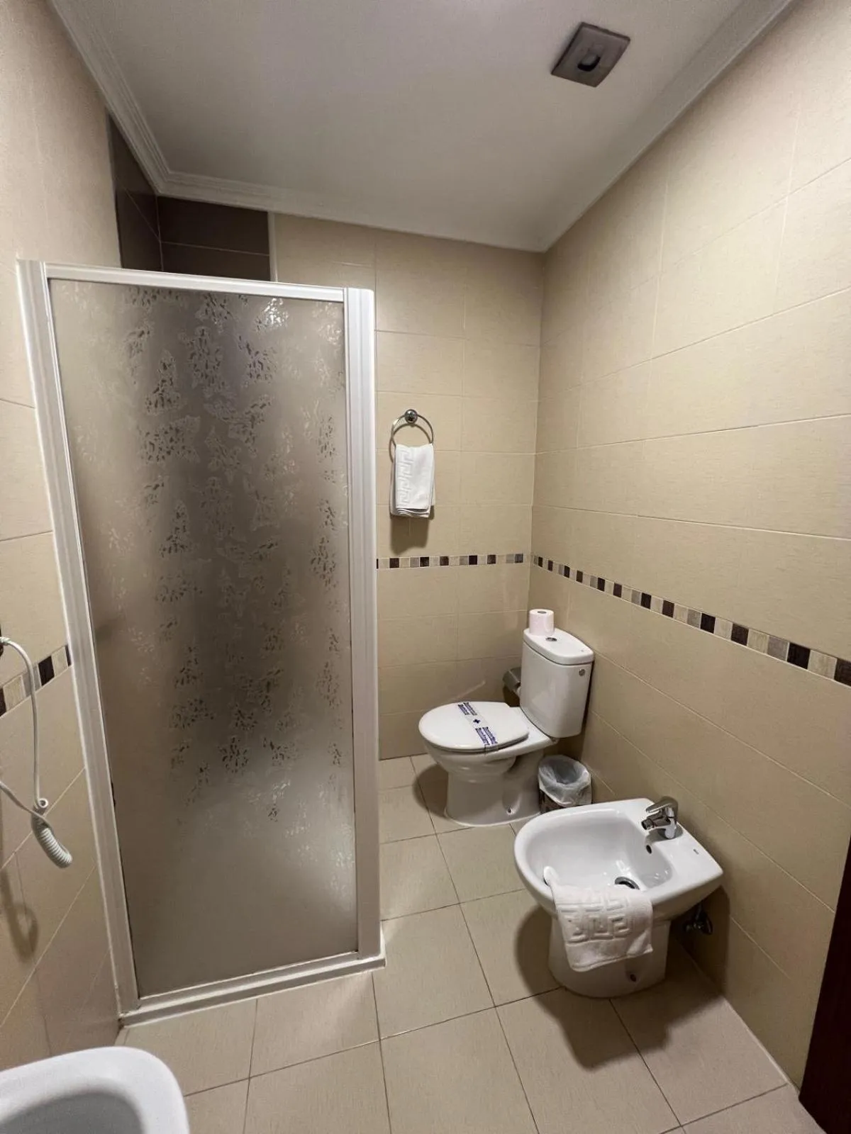 Shower in Hotel Restaurante Dama de Baza