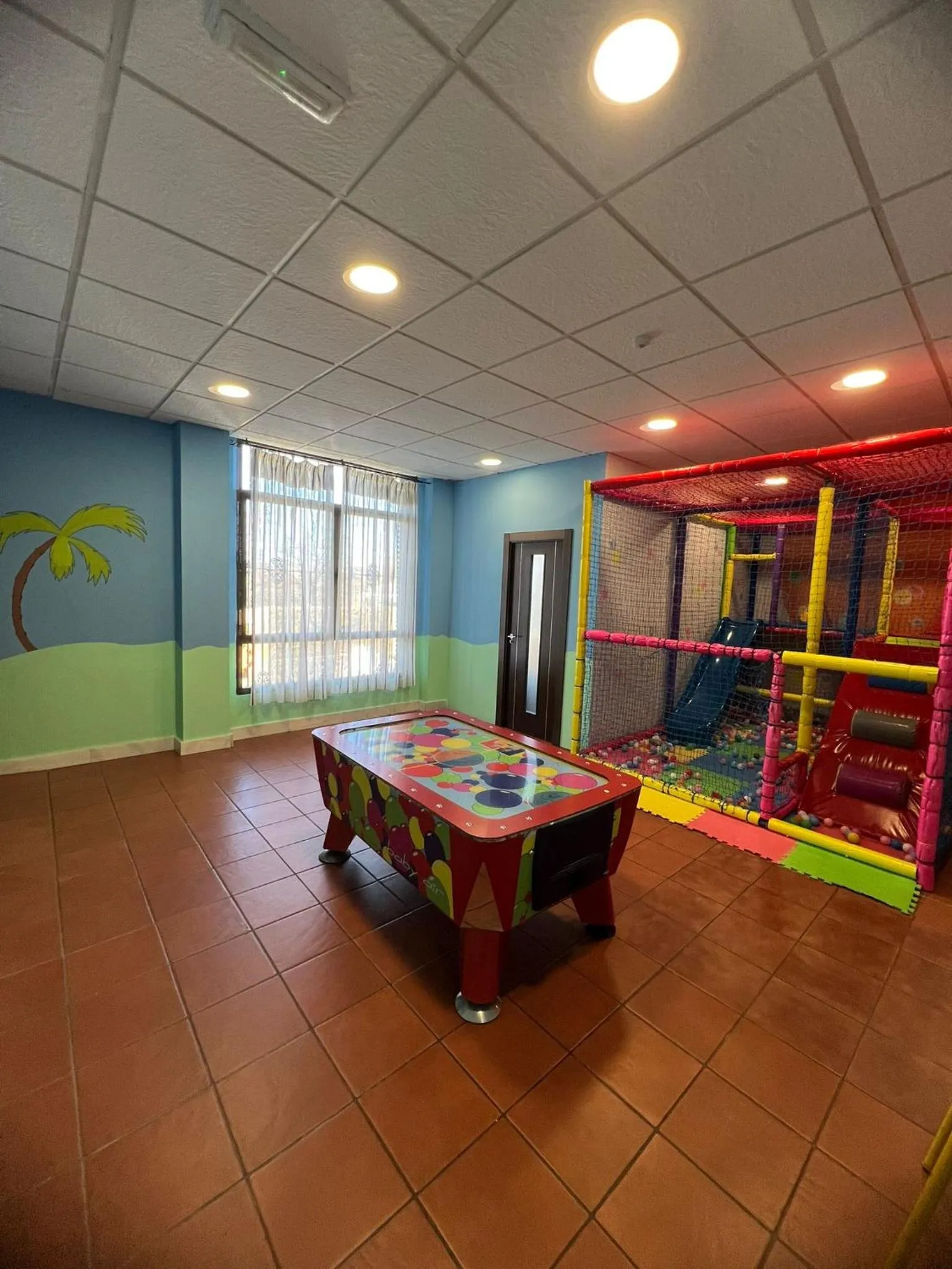 Children play ground in Hotel Restaurante Dama de Baza