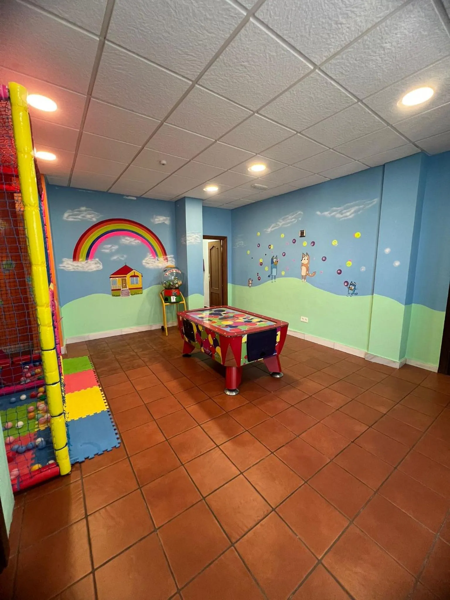 Children play ground in Hotel Restaurante Dama de Baza
