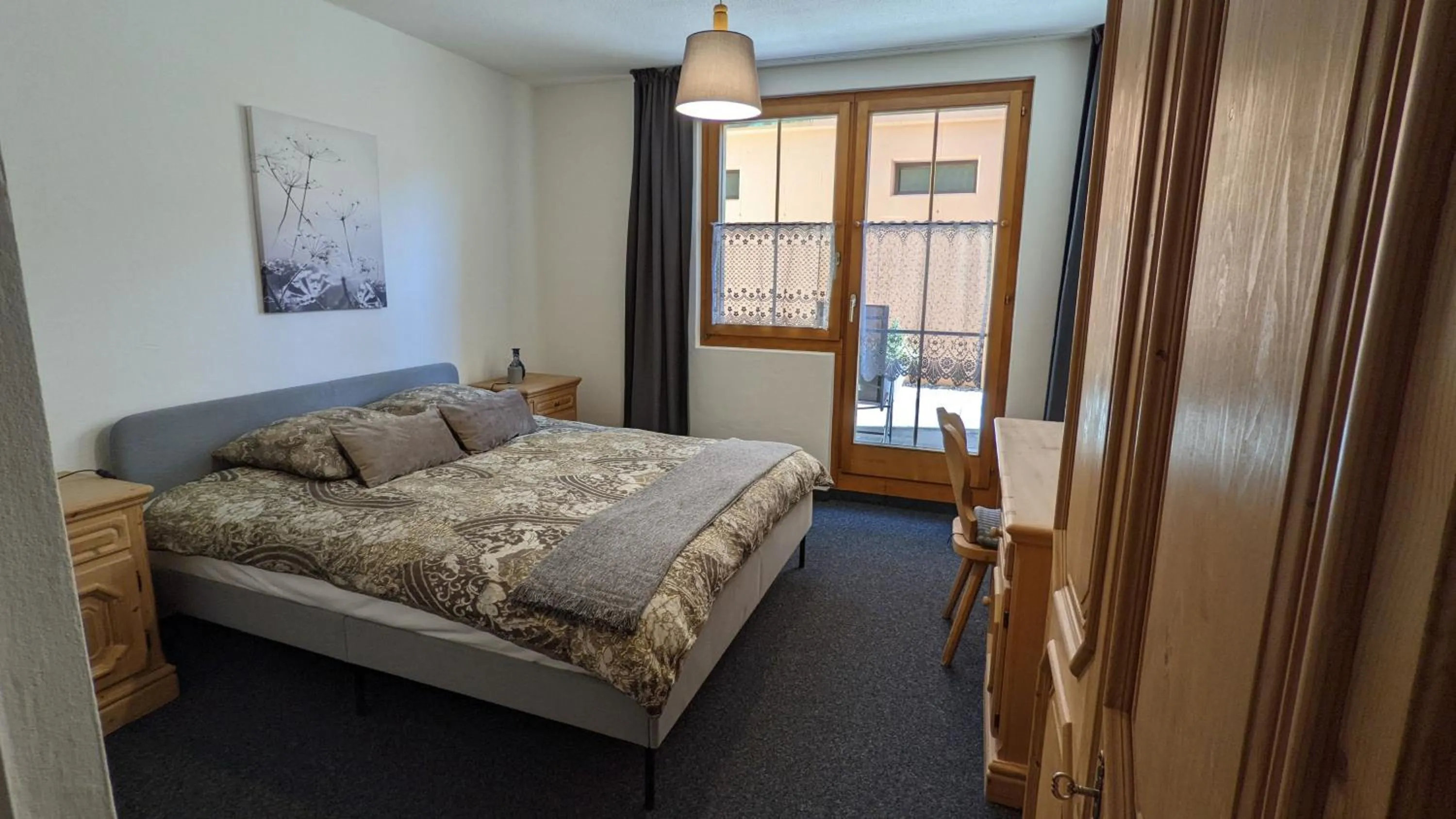 Bed in Hotel Beau-Séjour