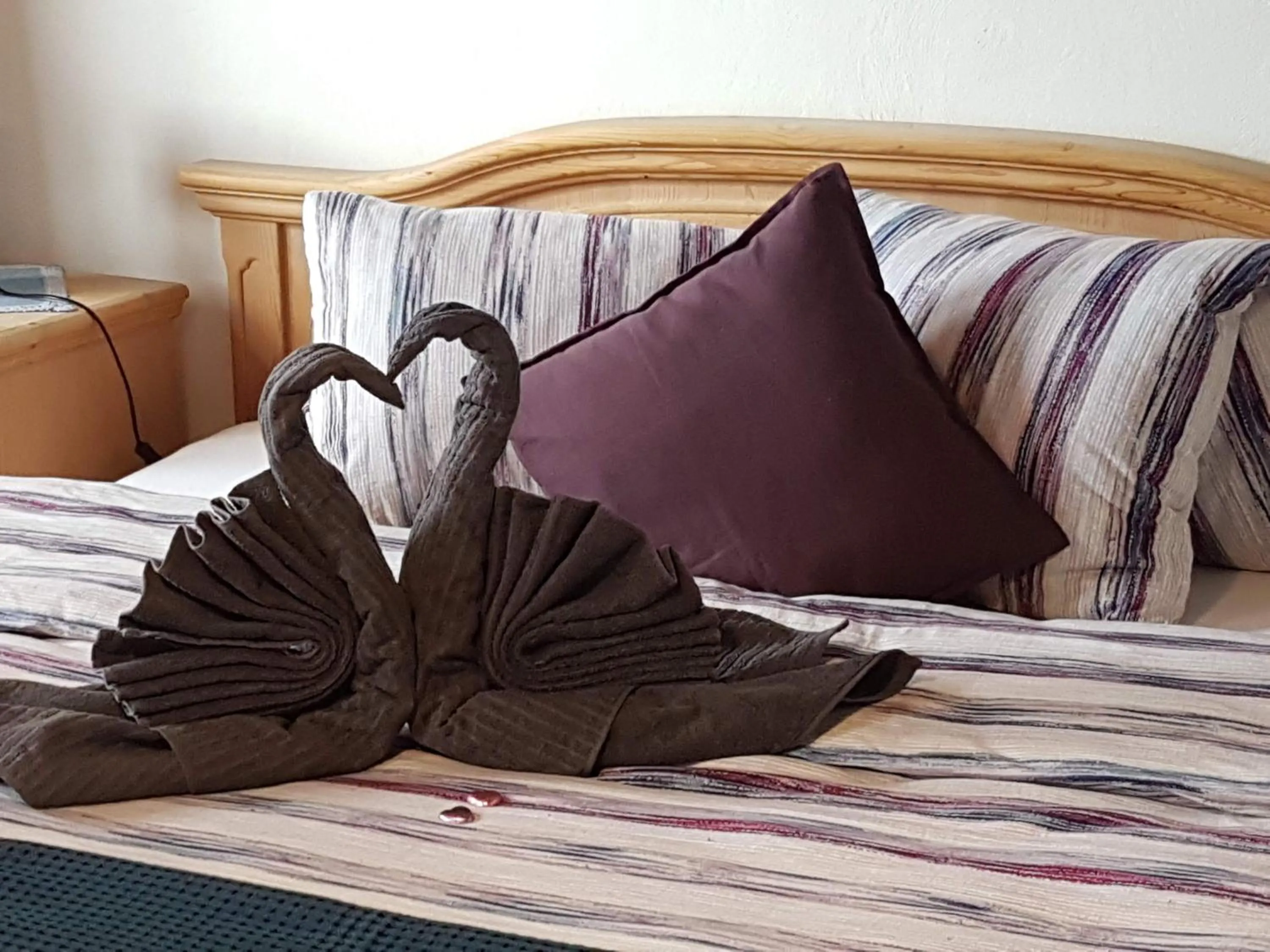 Bed in Hotel Beau-Séjour