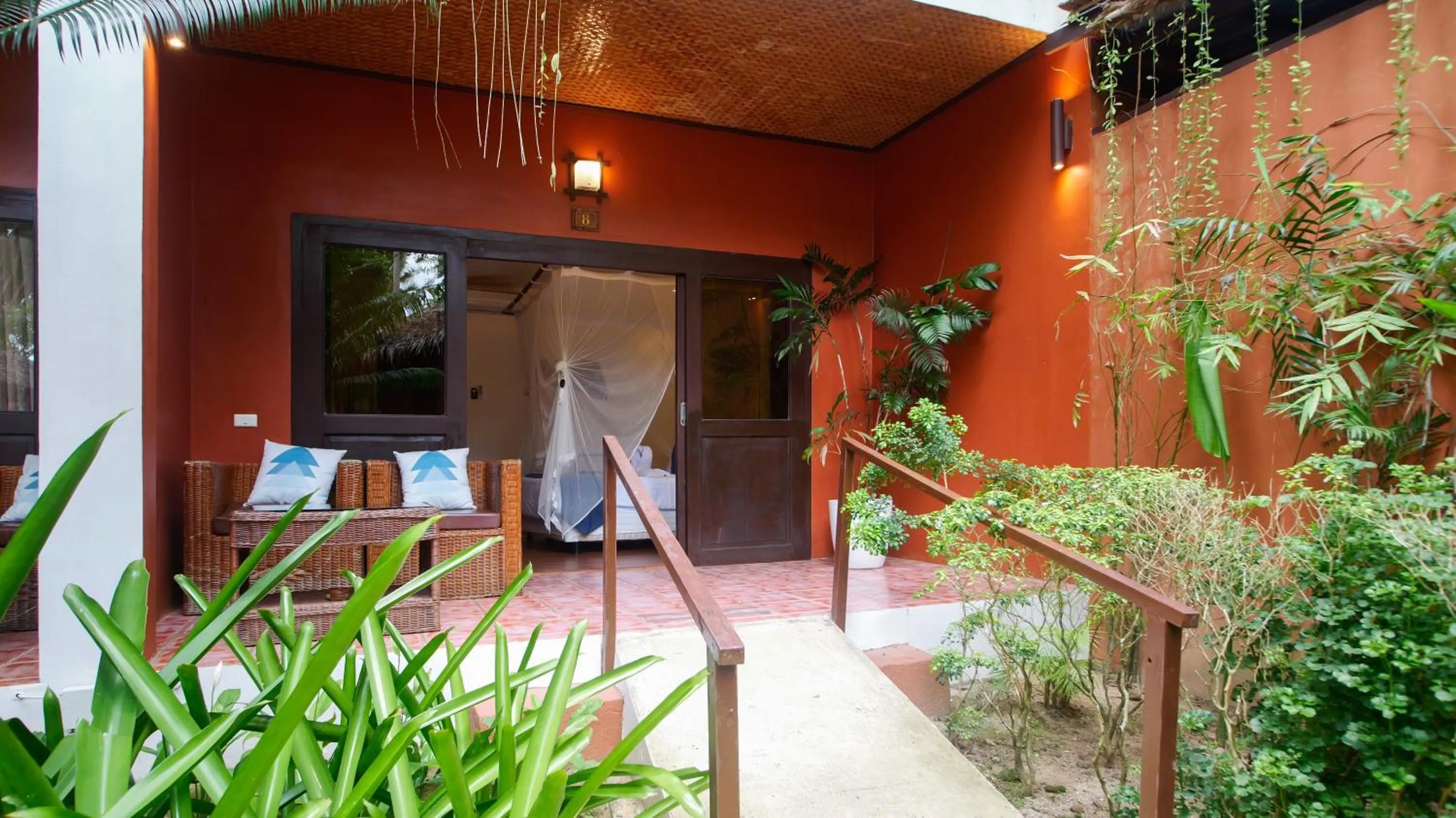 Facade/entrance in Last Frontier Beach Resort - Adults Only