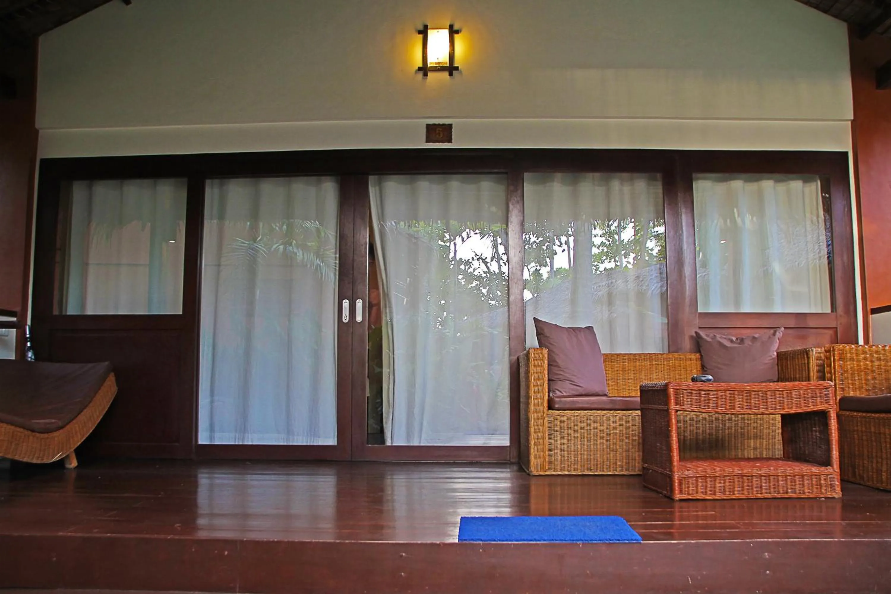 Balcony/Terrace in Last Frontier Beach Resort - Adults Only