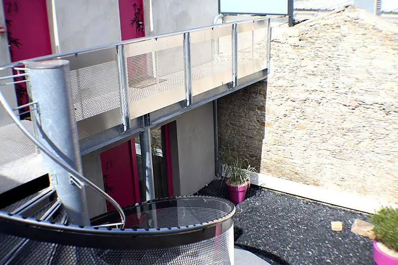 Facade/entrance in Le Ceïtya