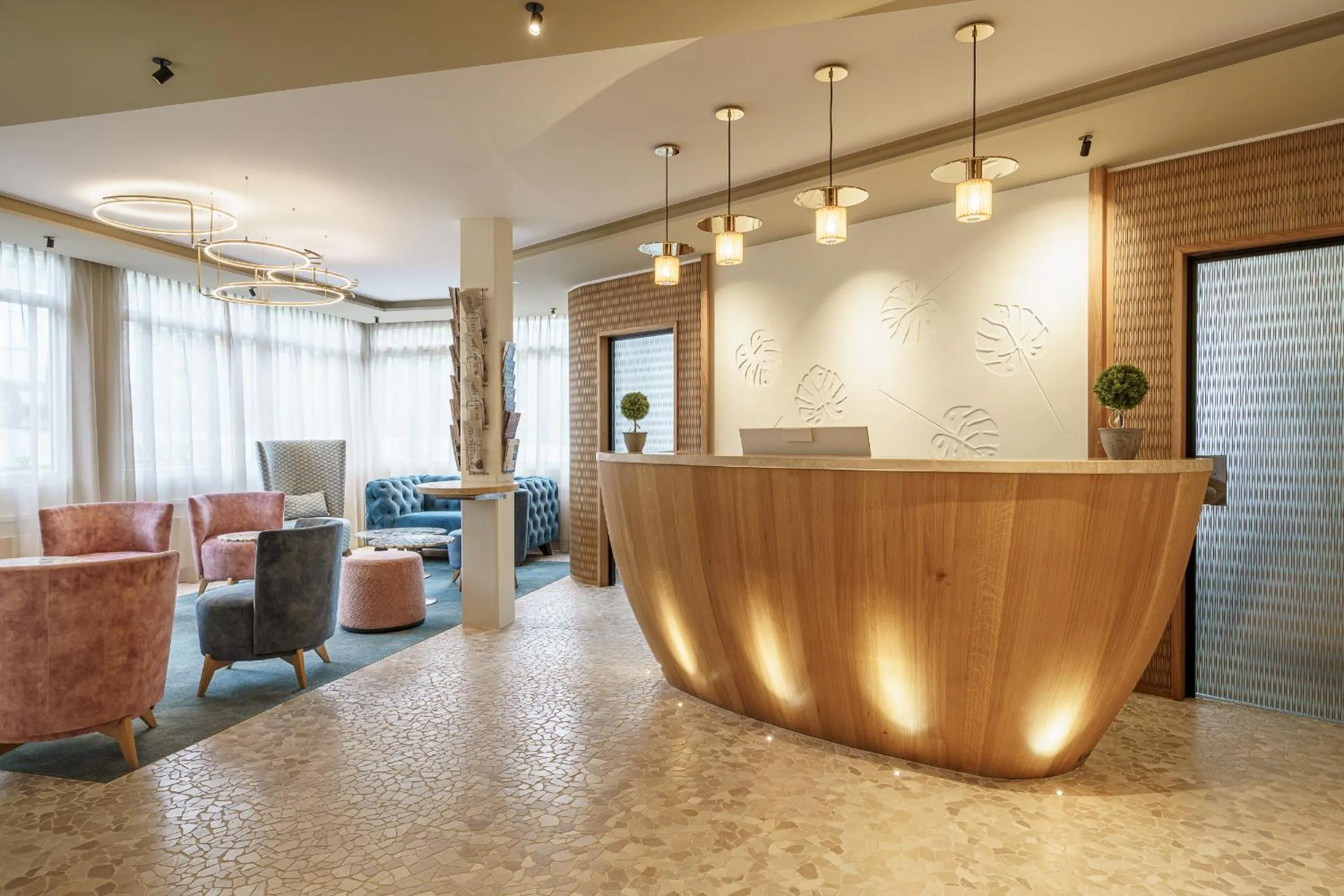 Lobby or reception in Hotel-Restaurant Seegarten-Marina