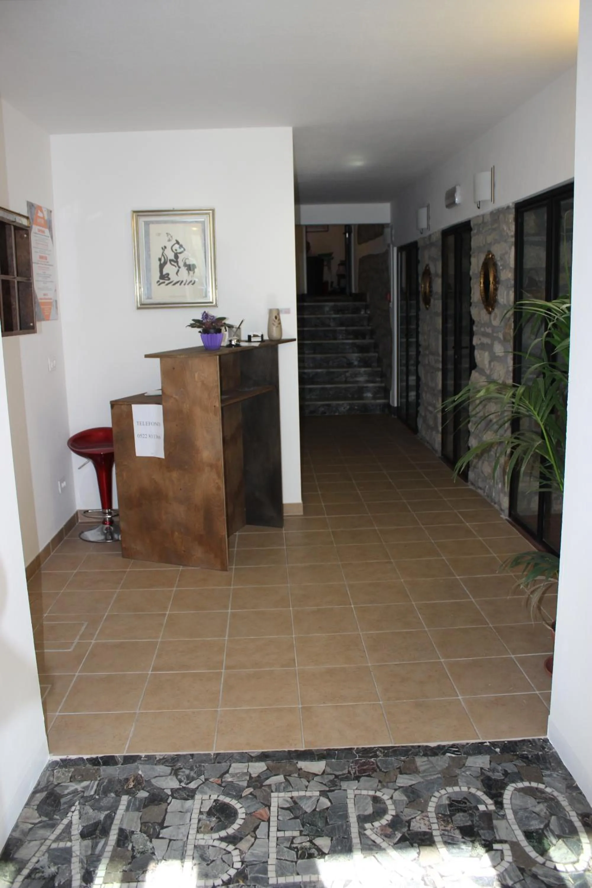 Lobby or reception in Albergo Ristorante Bismantova