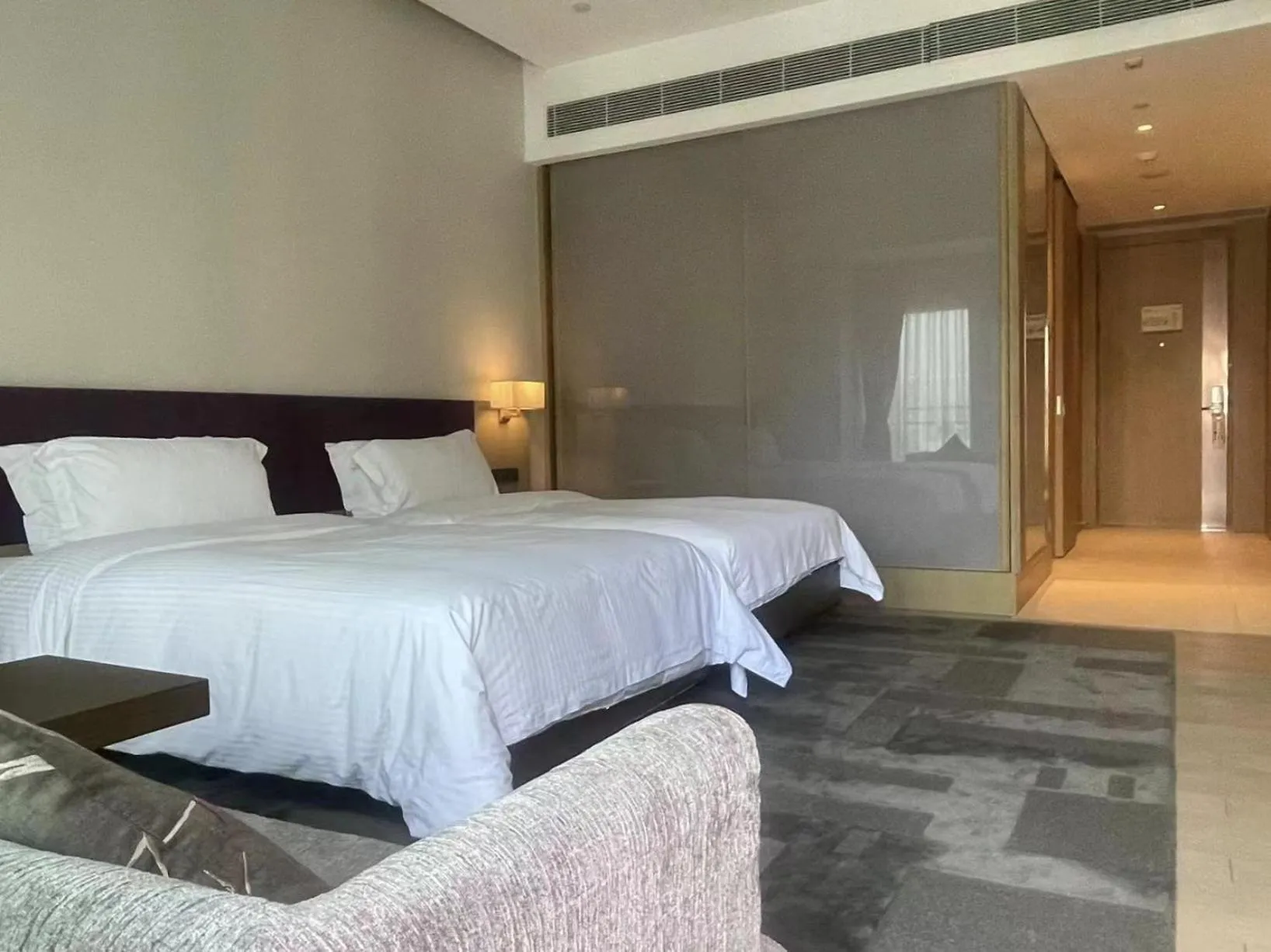 Bedroom, Bed in Ascott Raffles City Shenzhen
