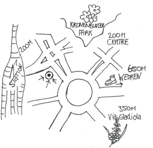 Neighbourhood in Guesthouse Vertoef