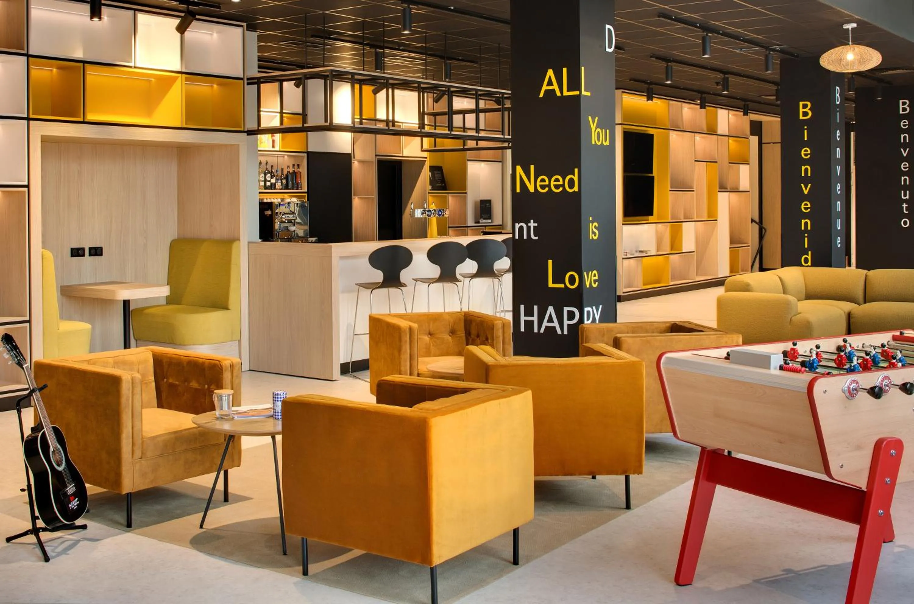 Lounge or bar in Résidence Callou by Vy Resort Thermal & Spa