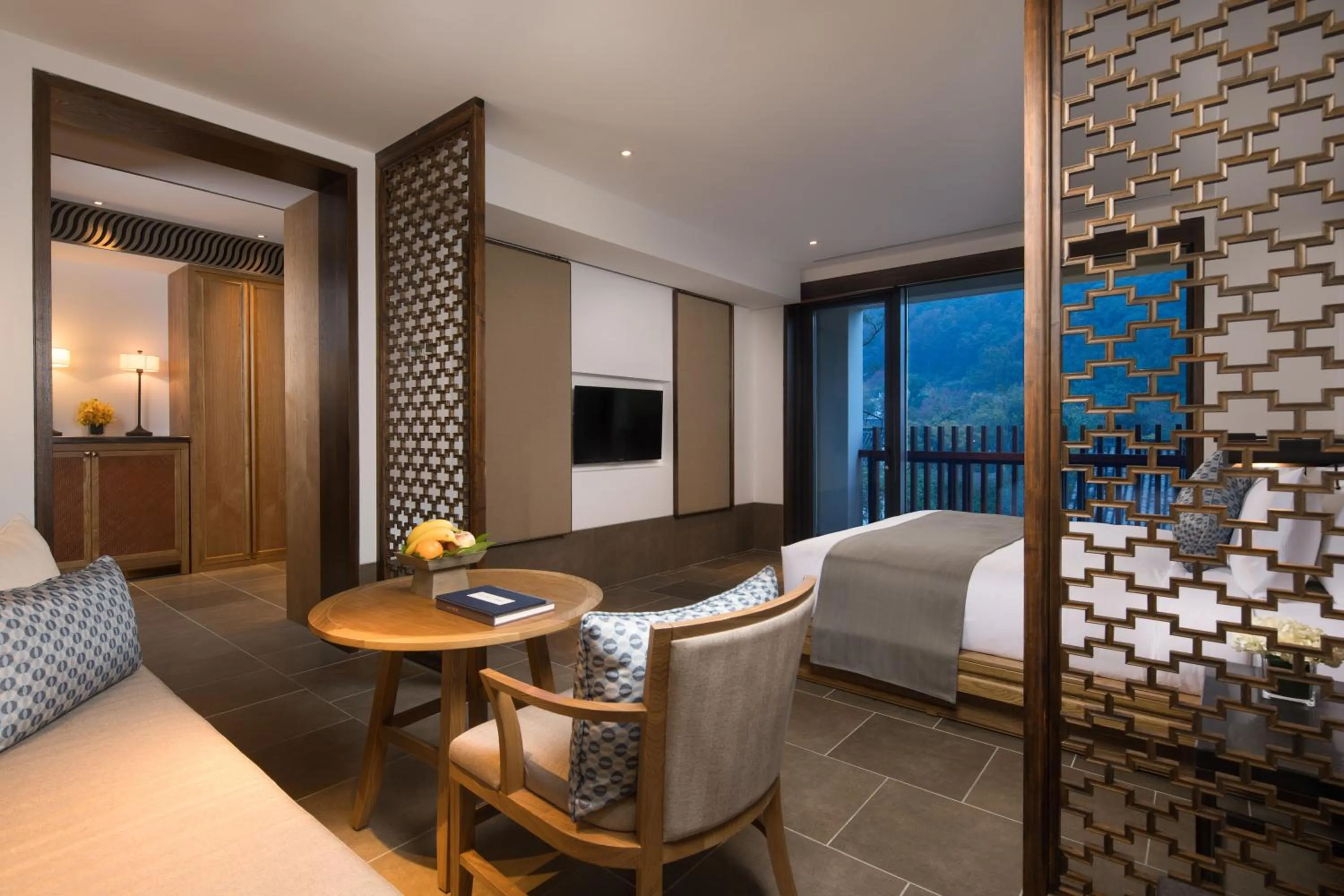 Bedroom, Bed in Pusen Lanting Shaoxing