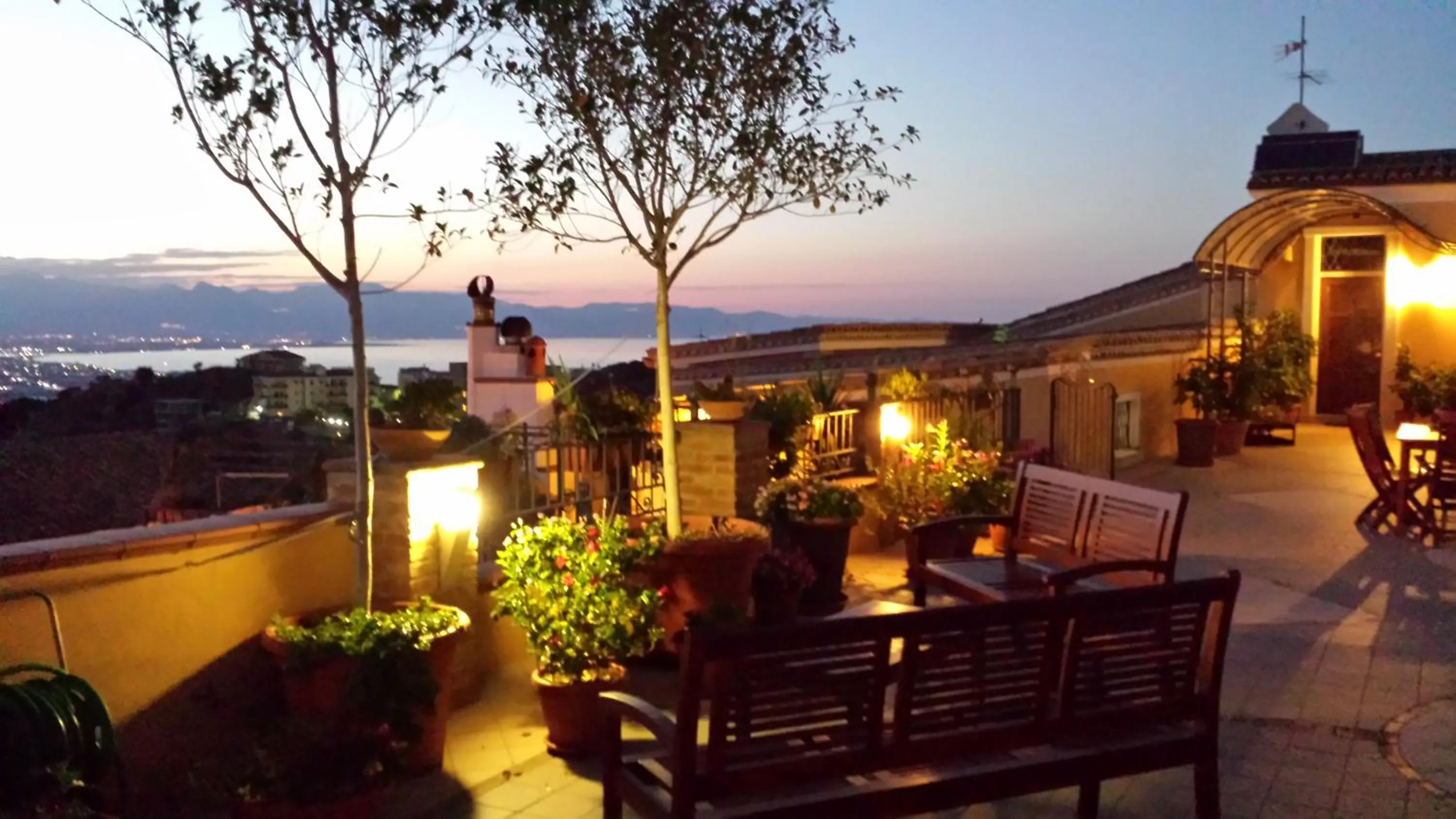 Garden in La Terrazza B&B