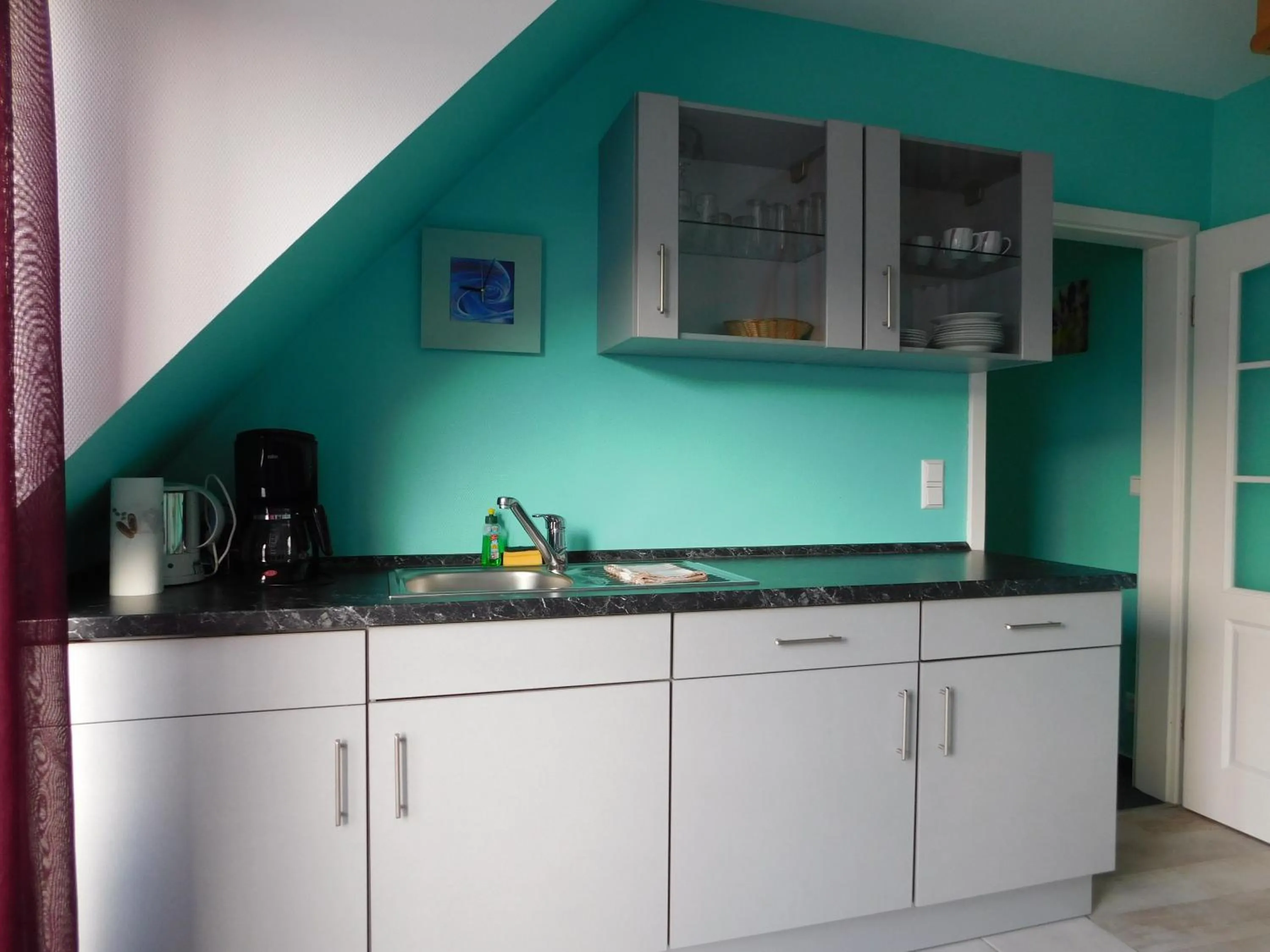 Decorative detail in Suite Hotel Villa Erika