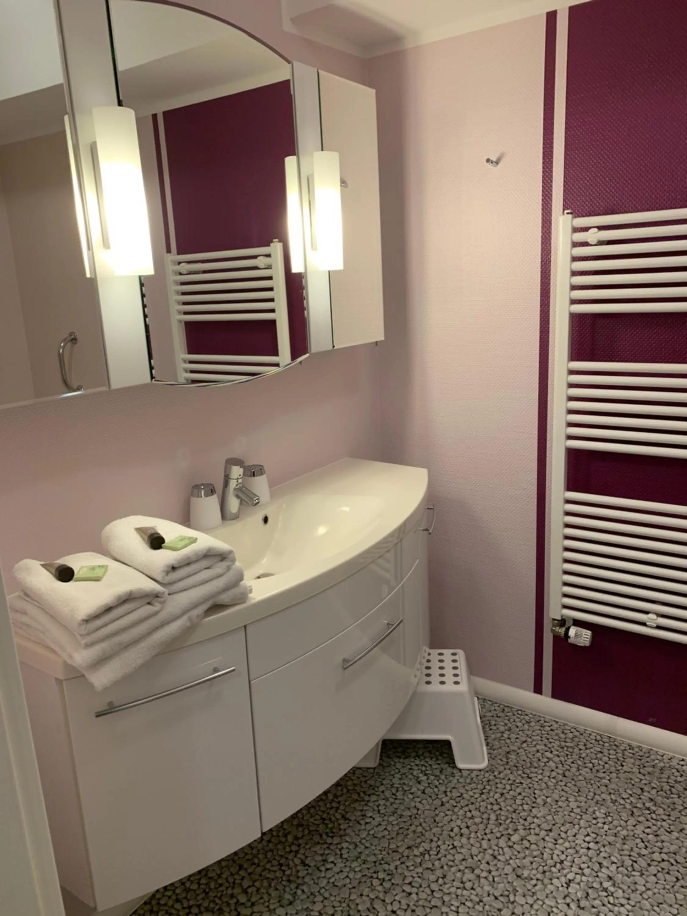 Bathroom in Suite Hotel Villa Erika