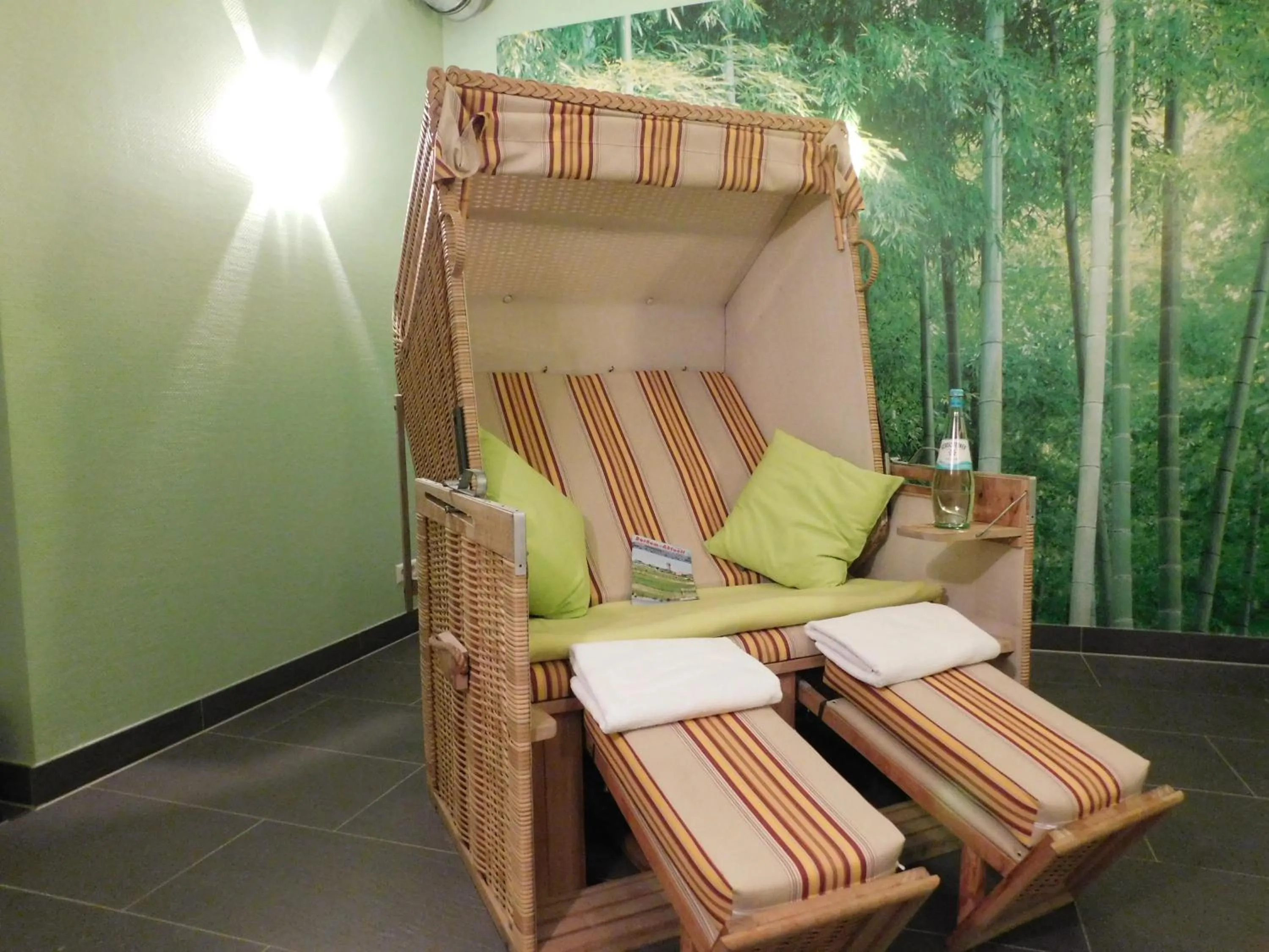 Sauna in Suite Hotel Villa Erika