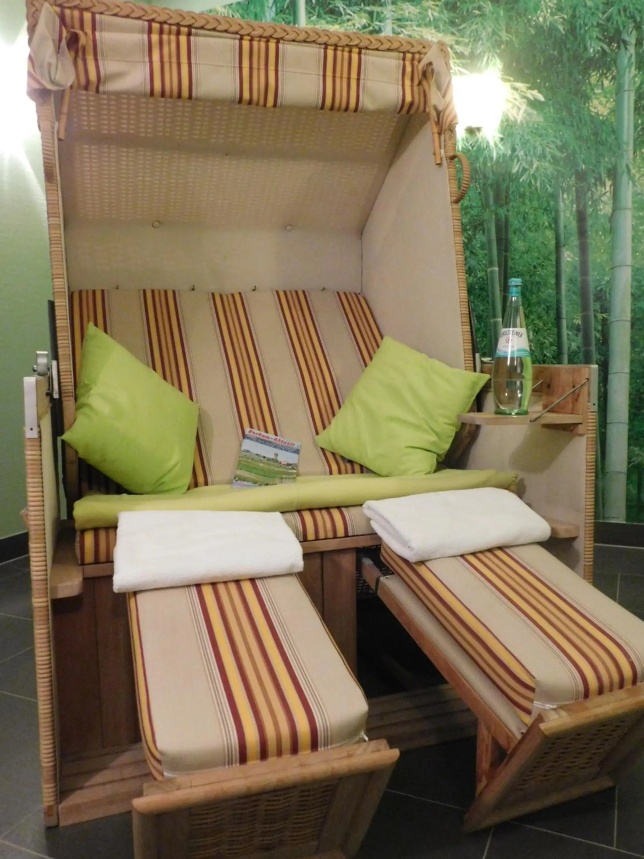 Sauna in Suite Hotel Villa Erika