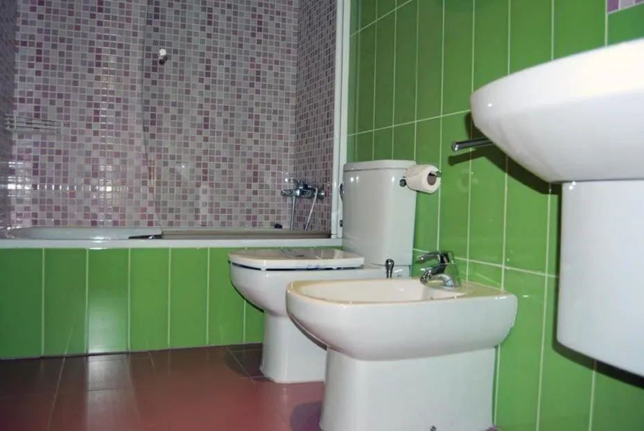 Bathroom in Aparthotel Peña Telera Resort