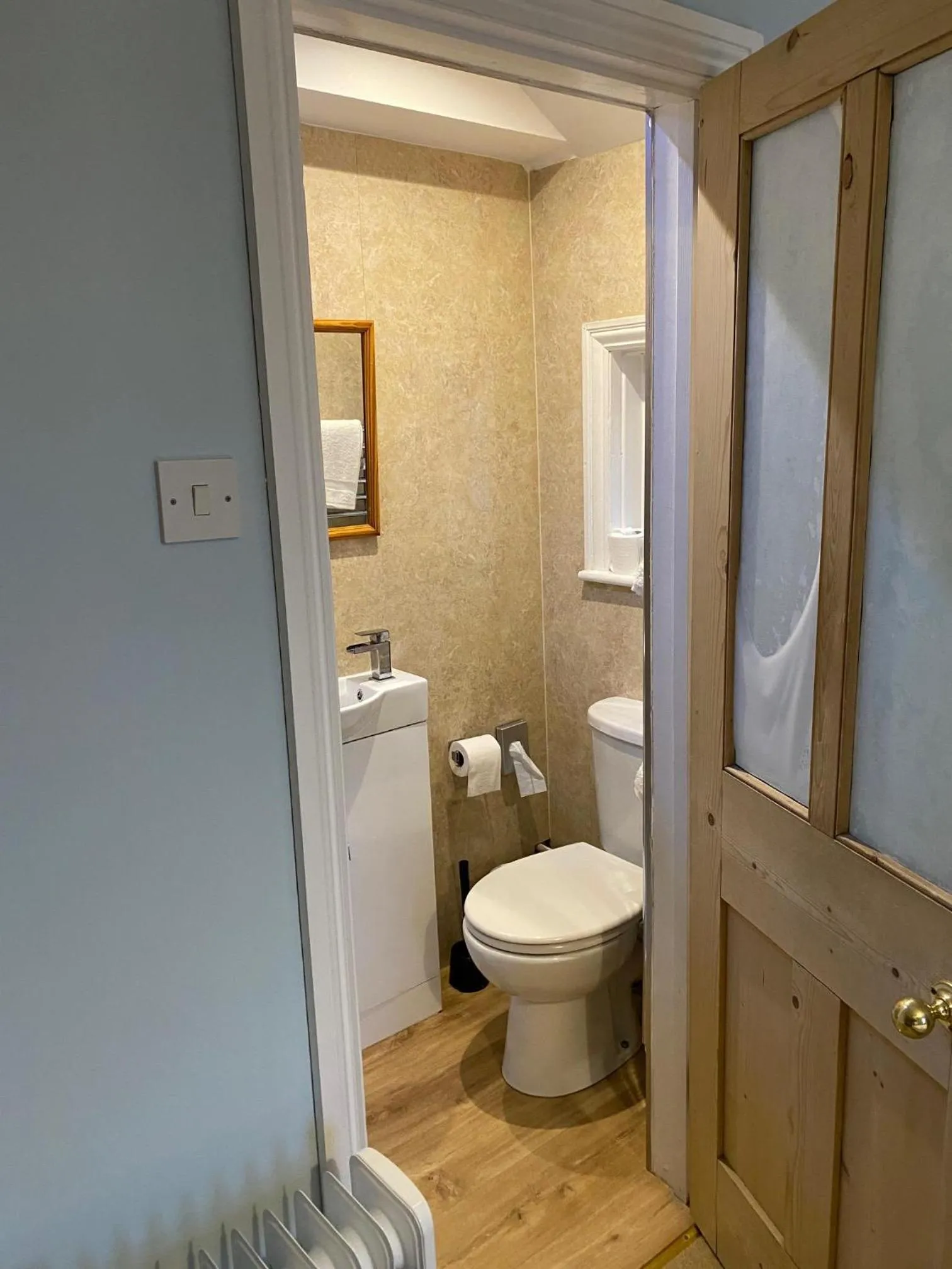 Bathroom in Gretenham B&B