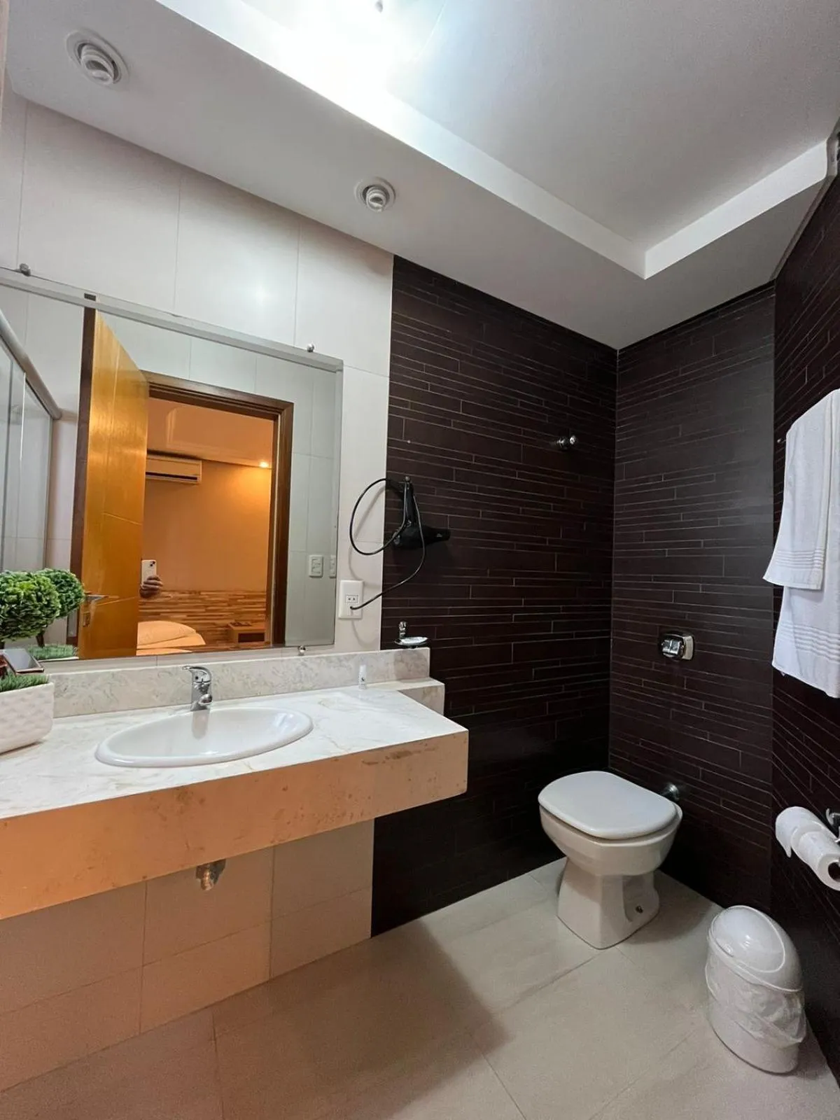 Toilet in Regente Hotel