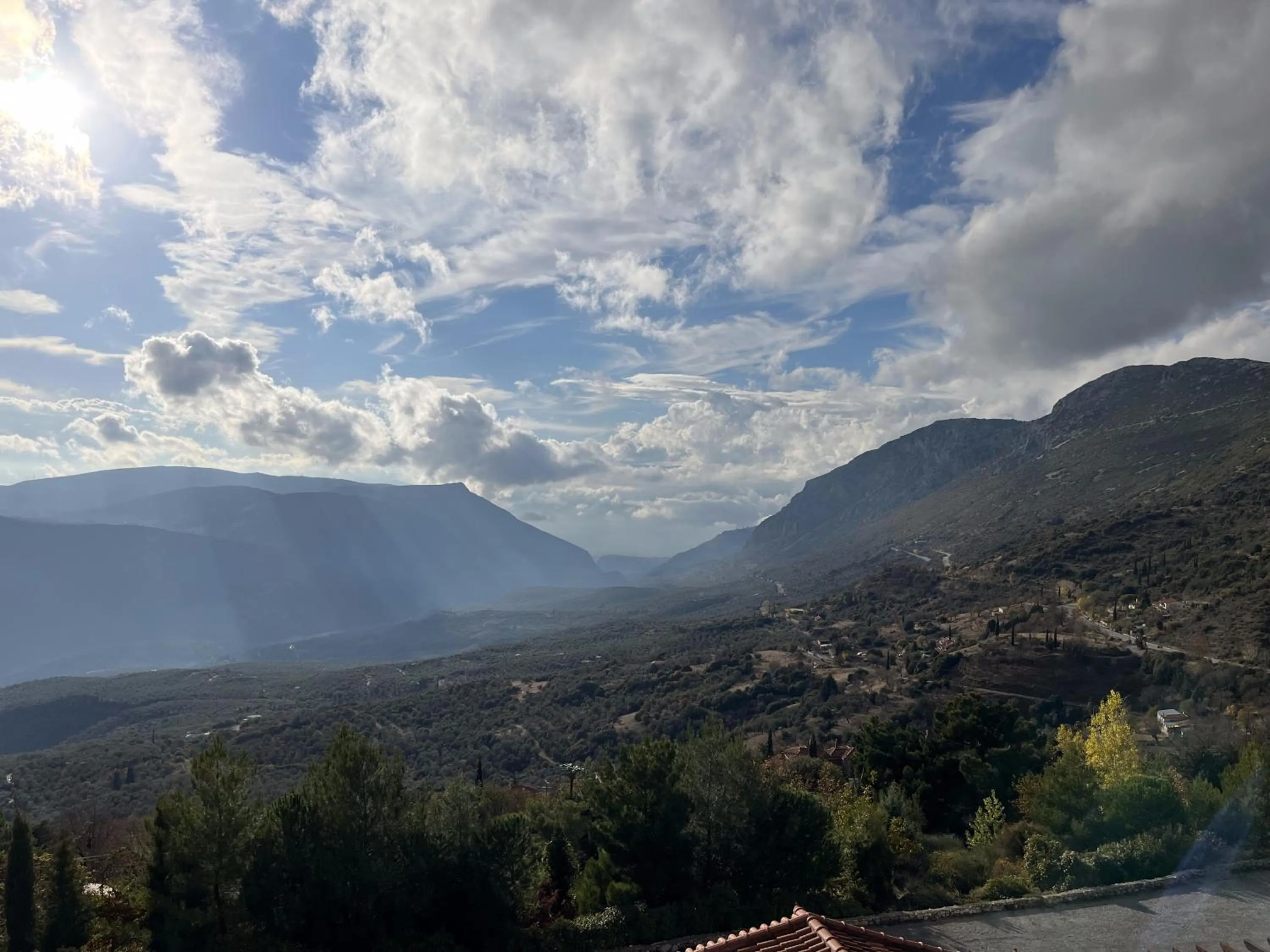 Natural landscape in Anemolia Mountain Resort