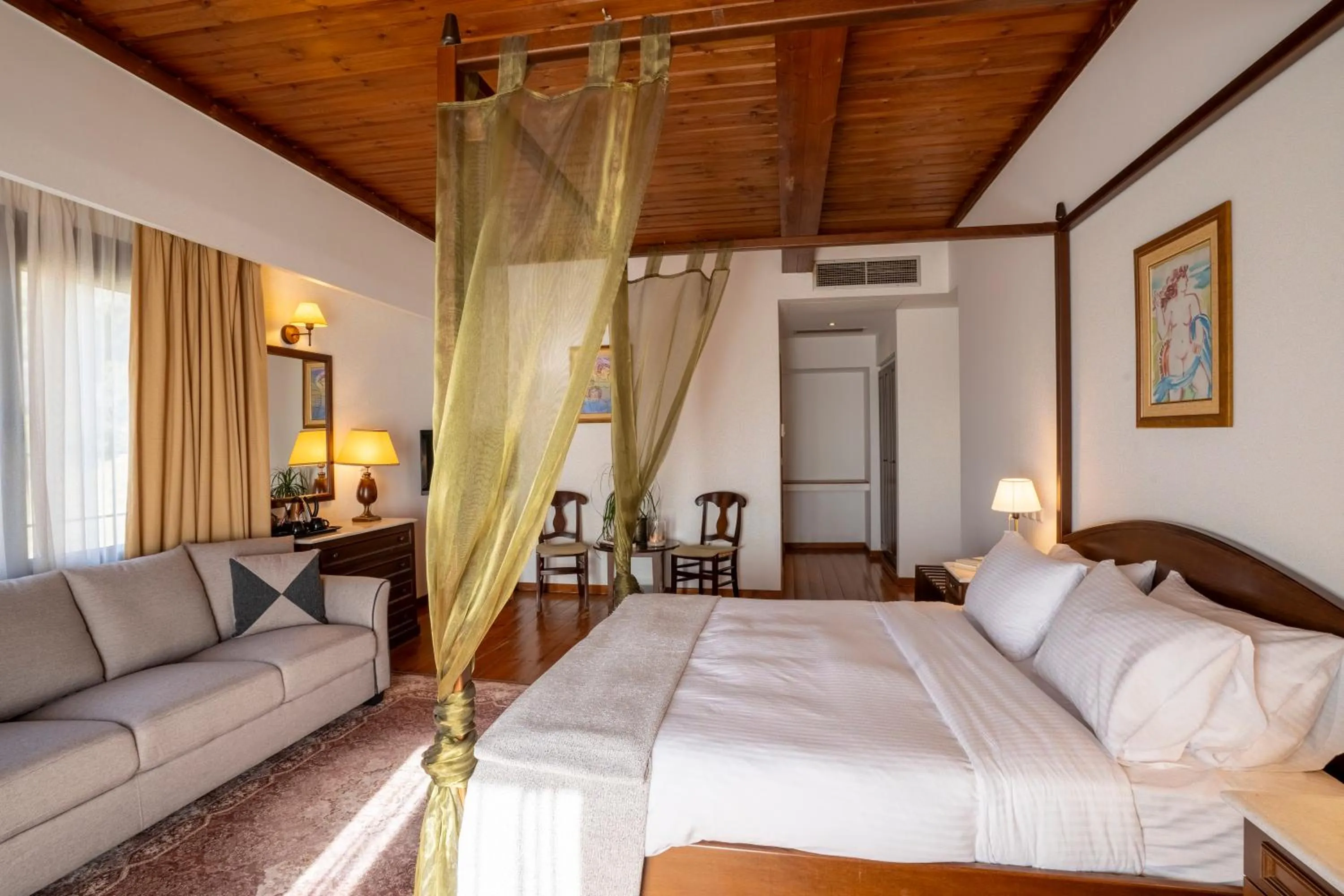 Bed in Anemolia Mountain Resort