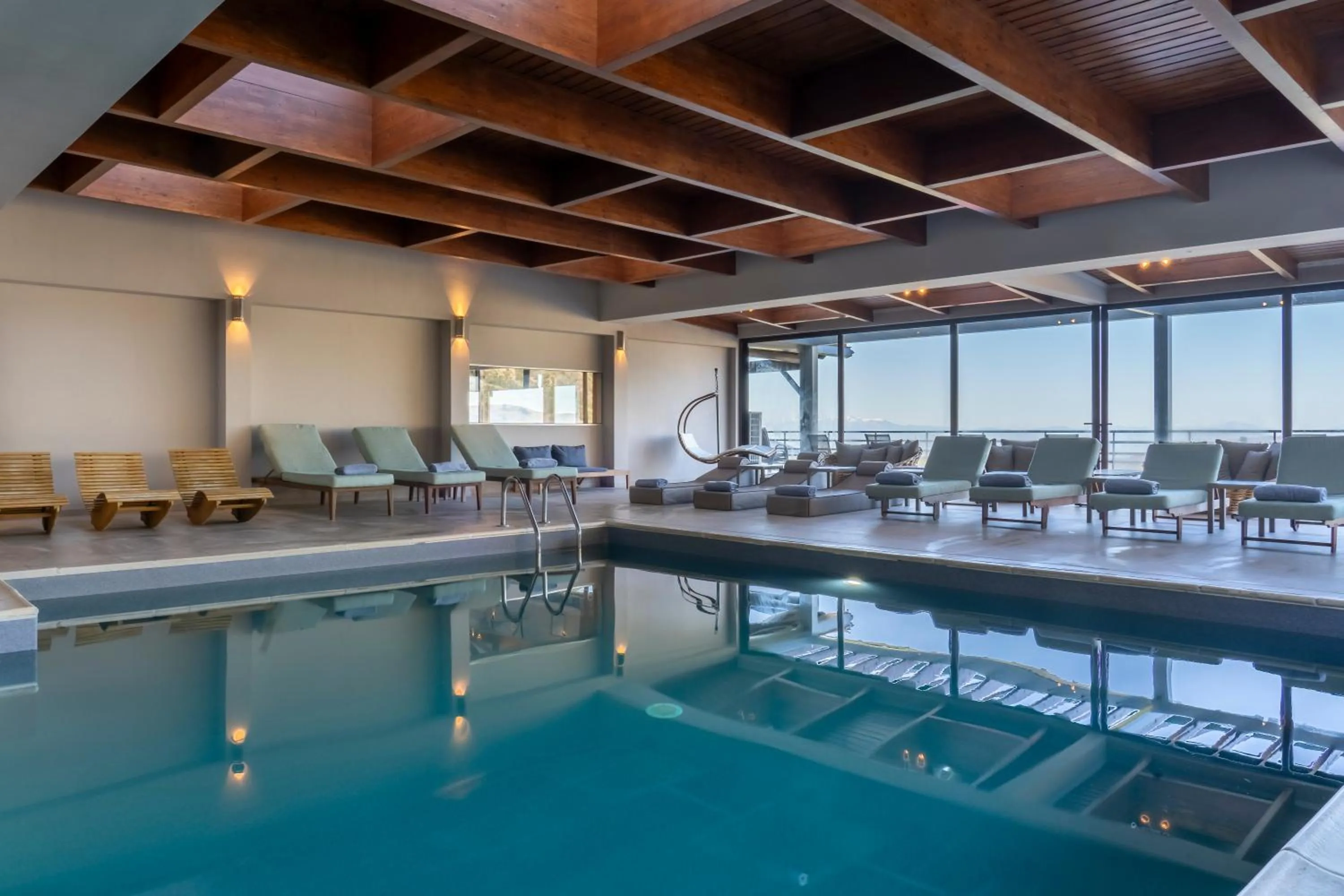 Swimming pool in Anemolia Mountain Resort